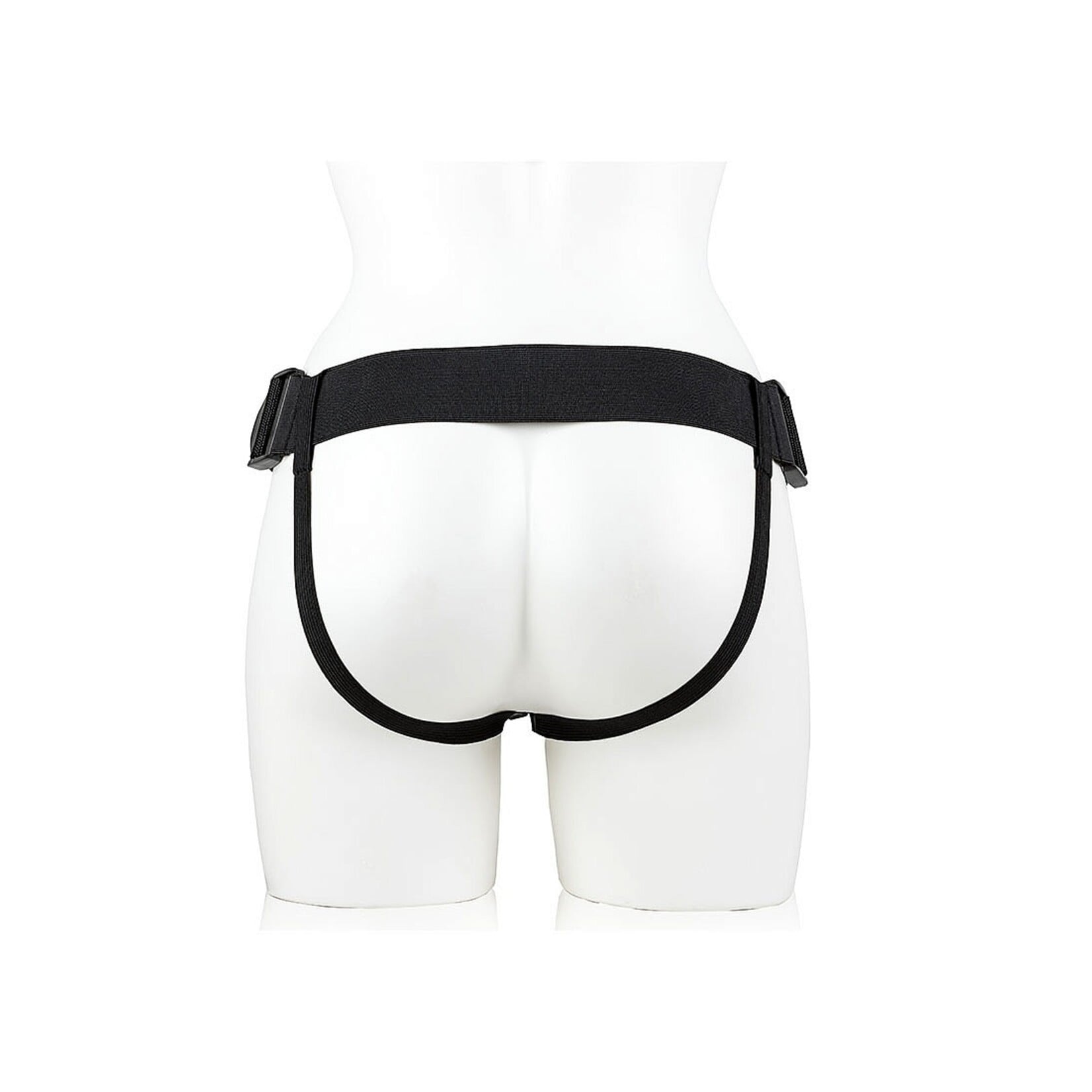 Shots RealRock Realrock Hollow Strap-On With Balls 7" Flesh