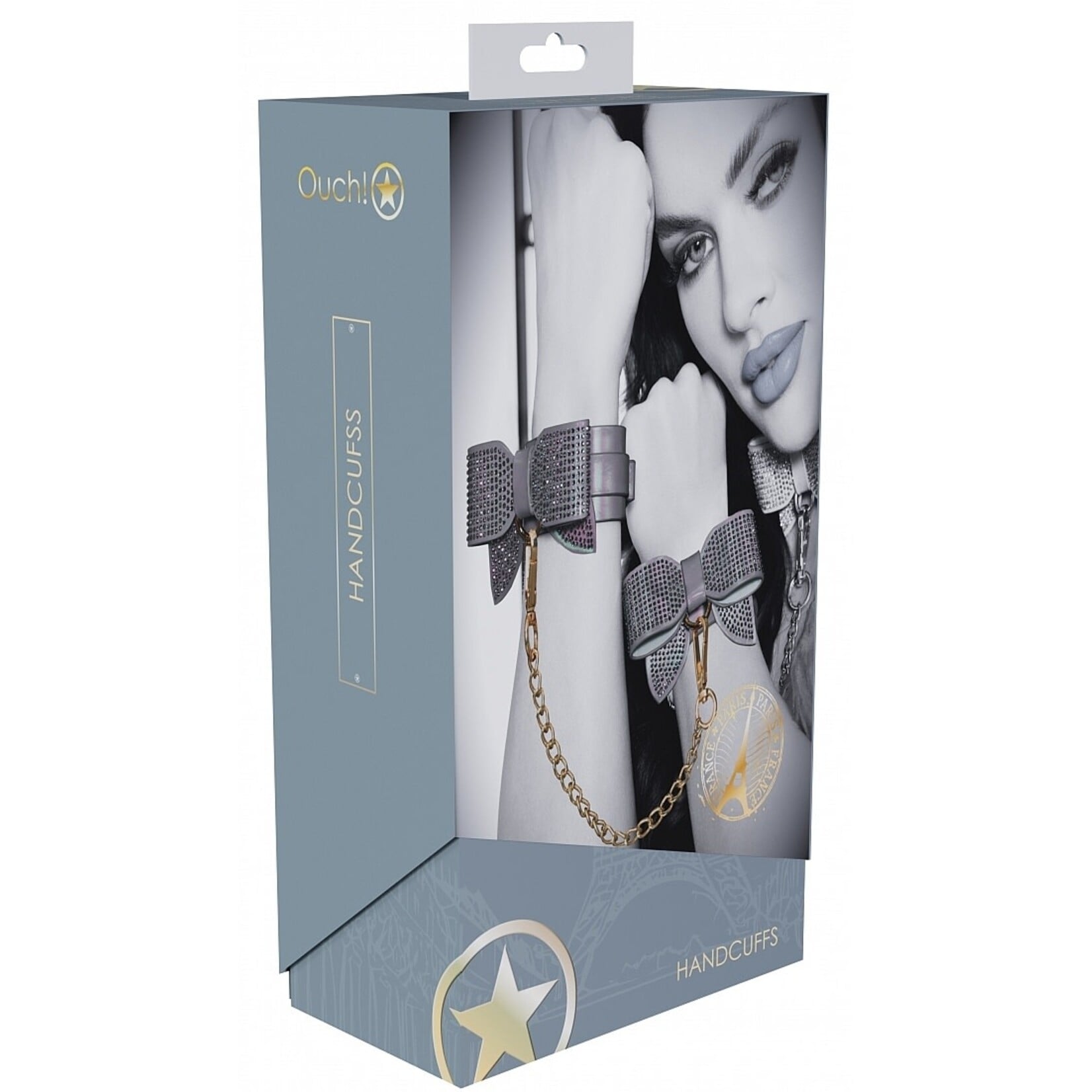 Shots Ouch! Ouch! Paris Collection Handcuffs - Black