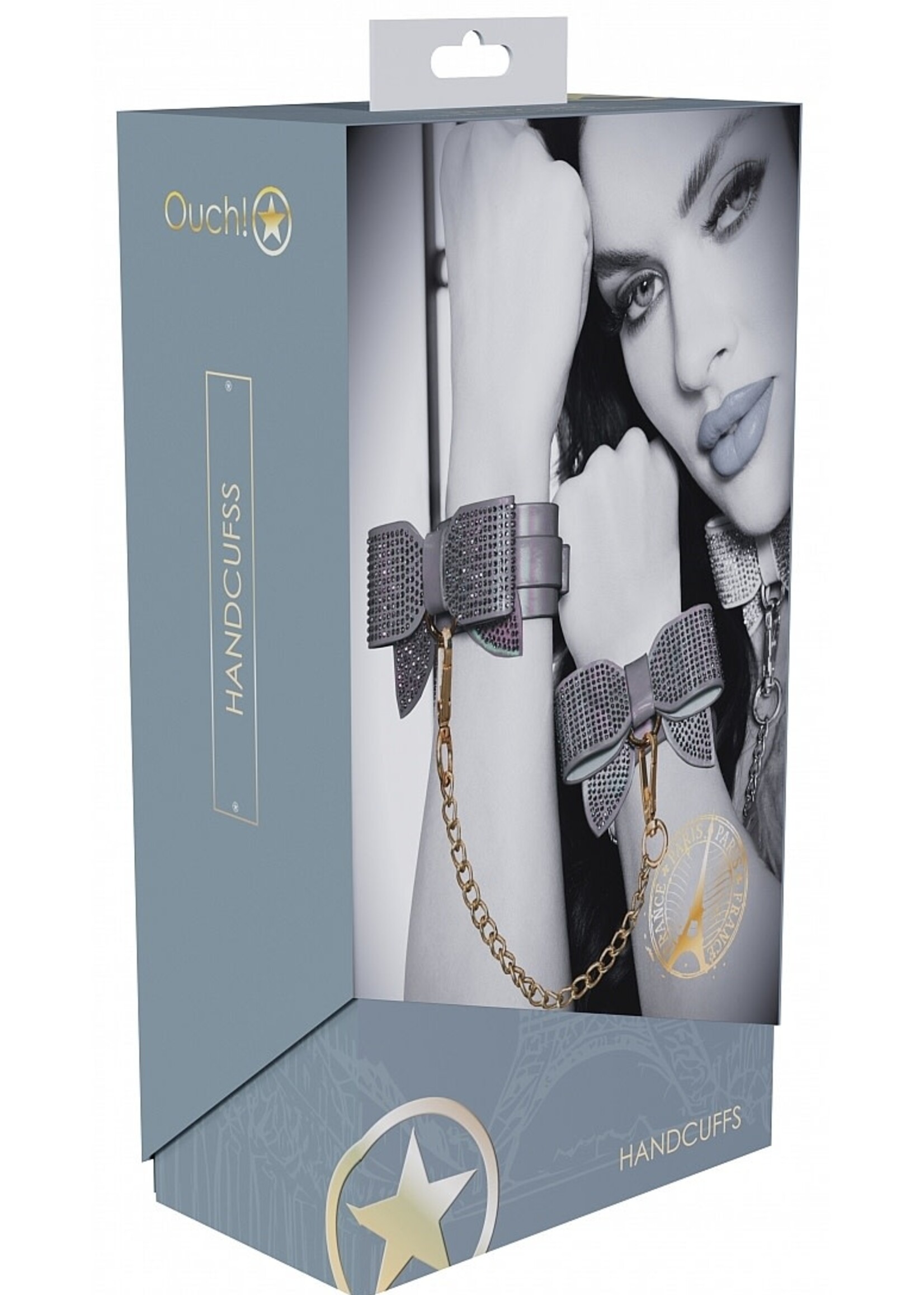 Shots Ouch! Ouch! Paris Collection Handcuffs - Black