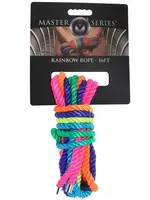 XR Brands Master Series Master Series Rainbow Rope 16Ft