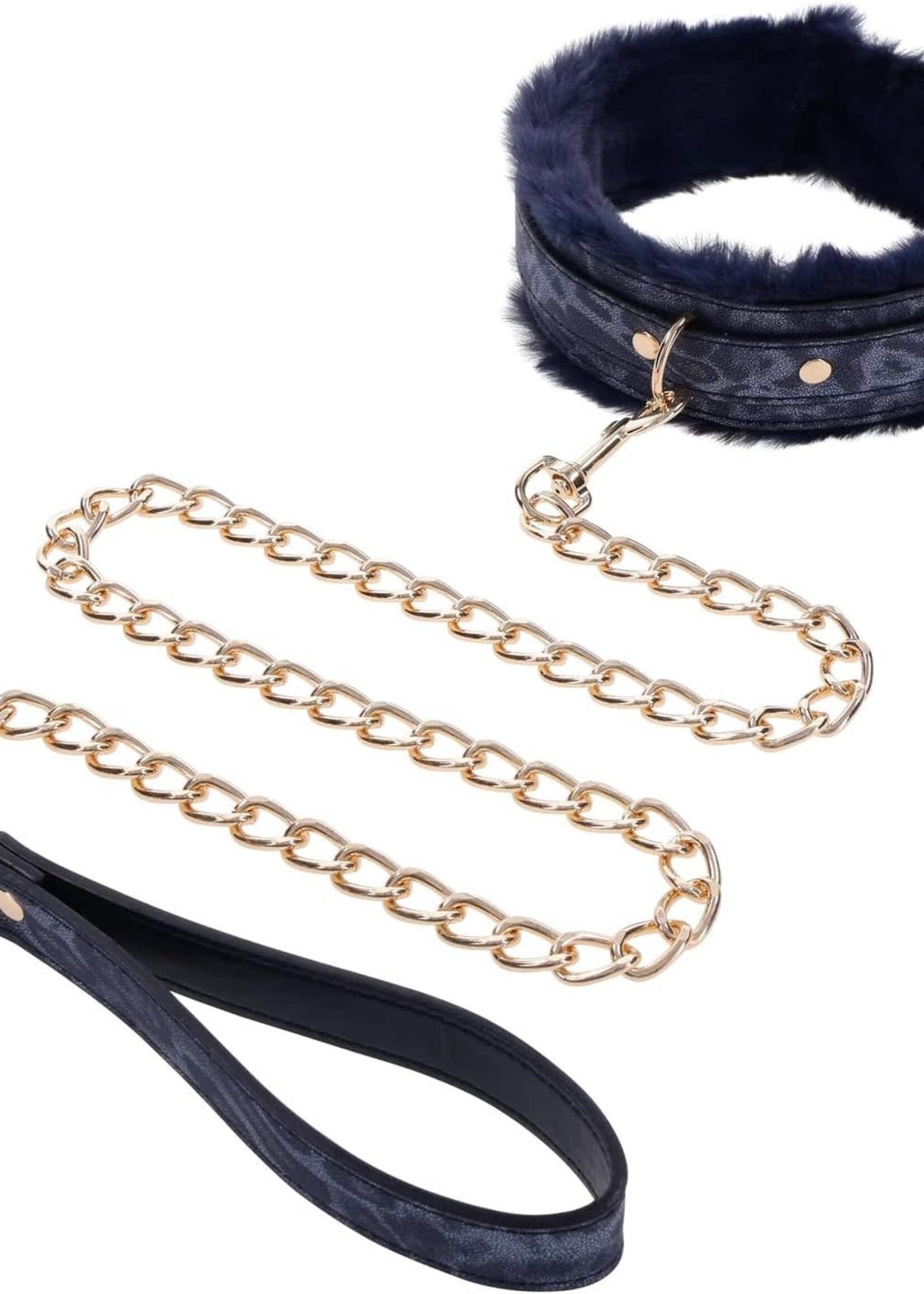 Sportsheets Cougar Fur Collar and Leash
