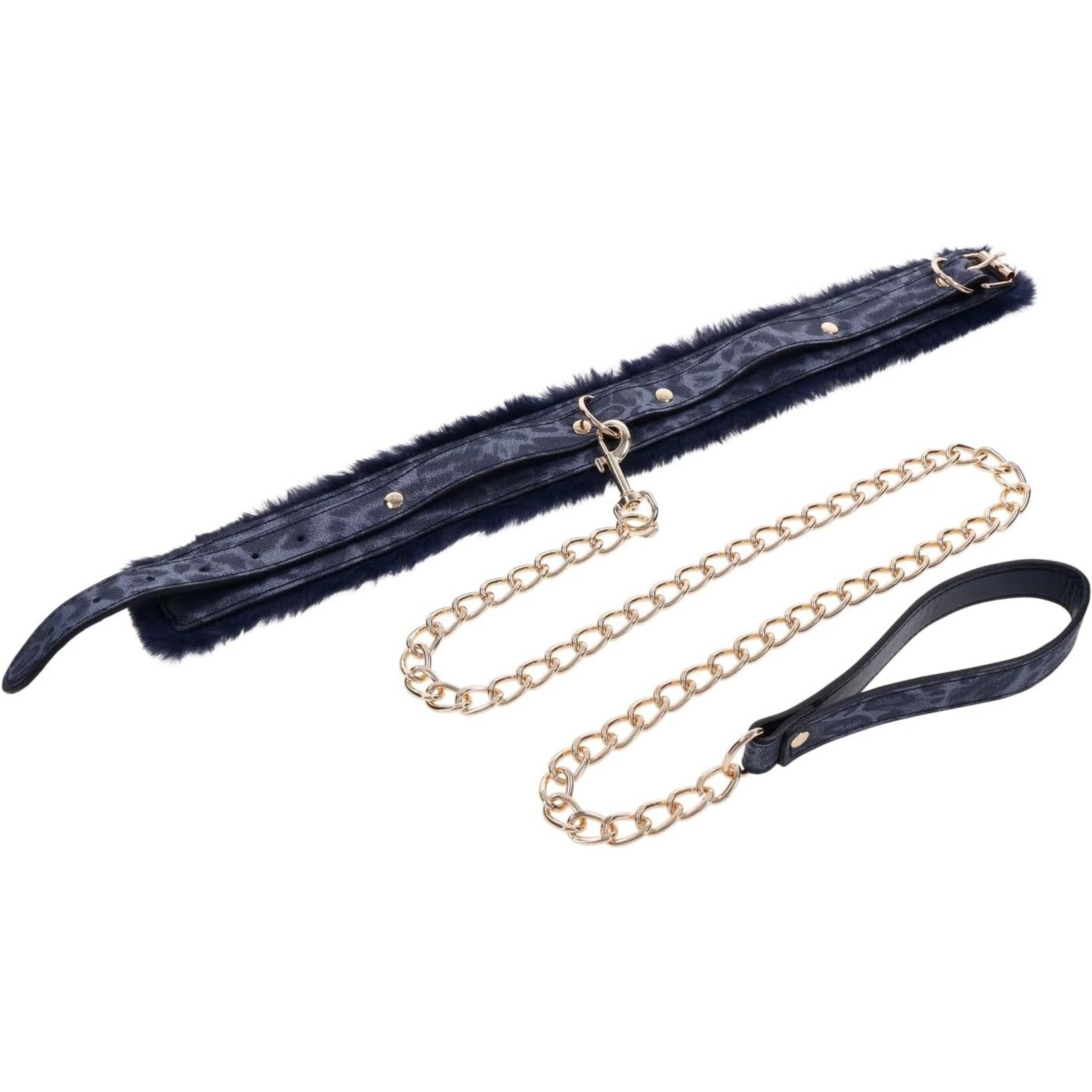 Sportsheets Cougar Fur Collar and Leash