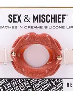 Sportsheets Peaches ‘N Creame Silicone Lips - Pink