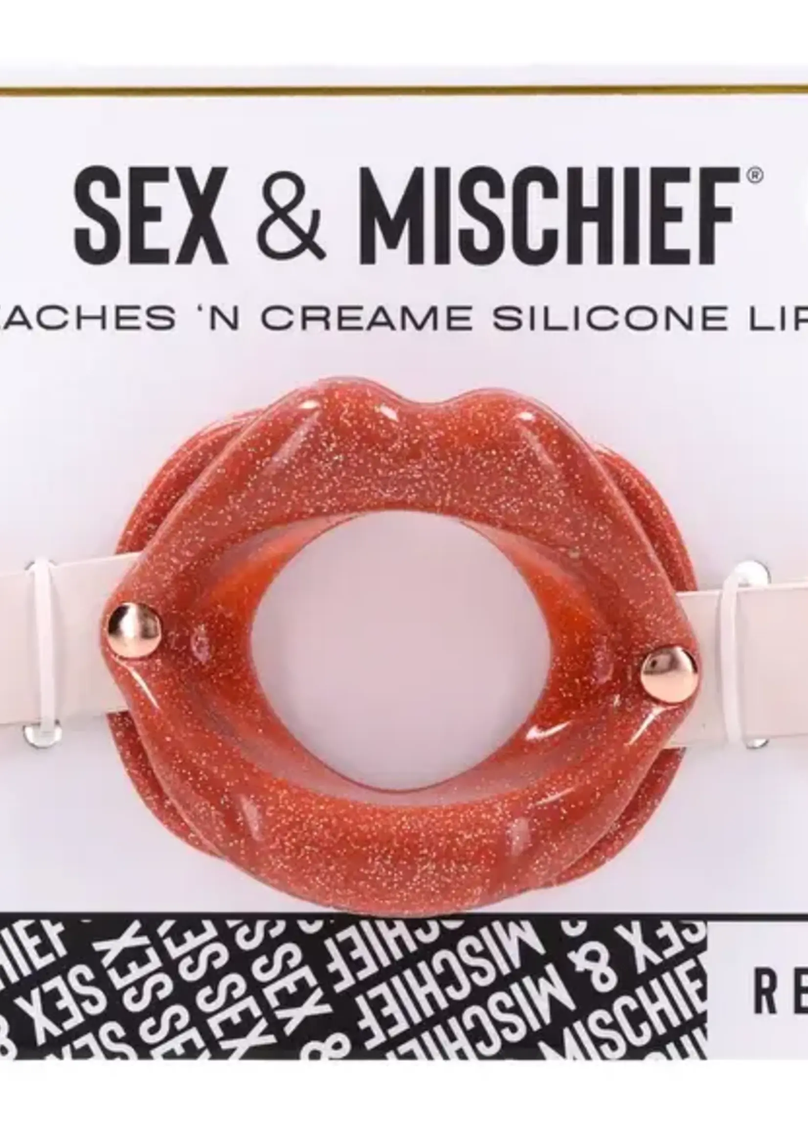 Sportsheets Peaches ‘N Creame Silicone Lips - Pink