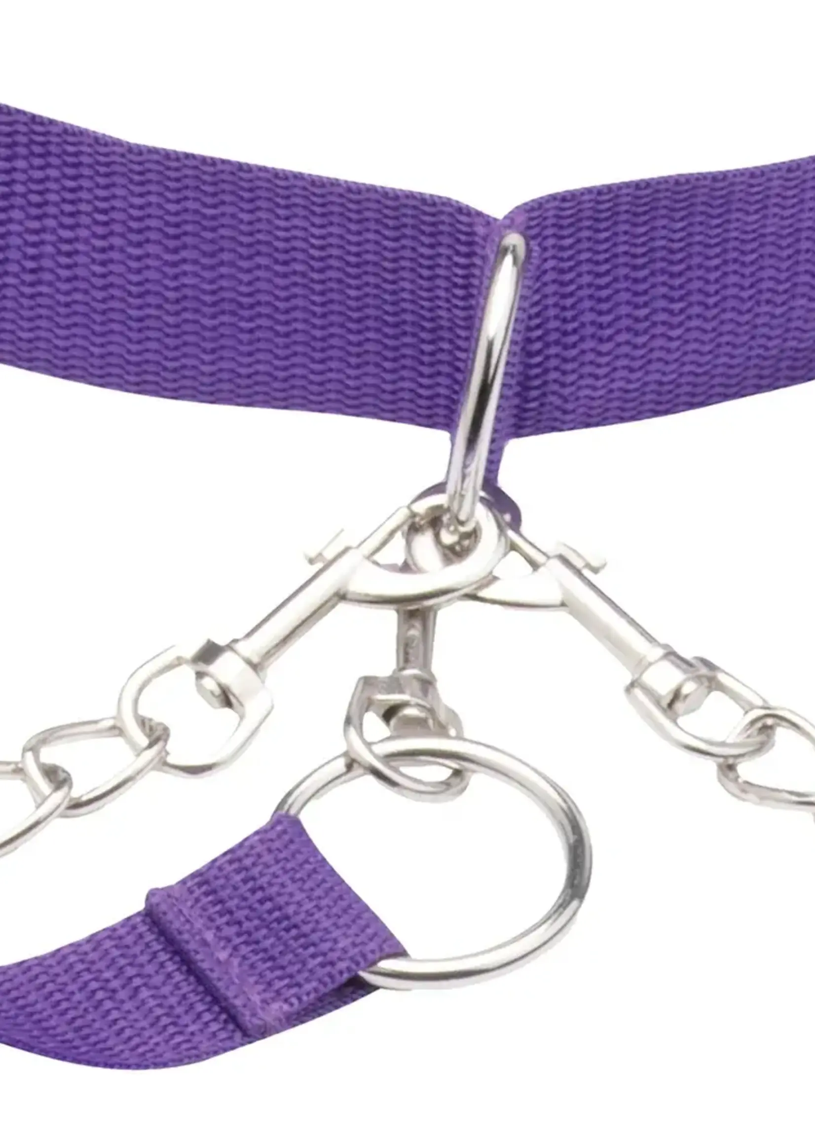 Lux Fetish Collar, Cuffs & Leash Set - Purple