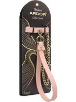 Blush Temptasia Ardor Collar & Leash Pink