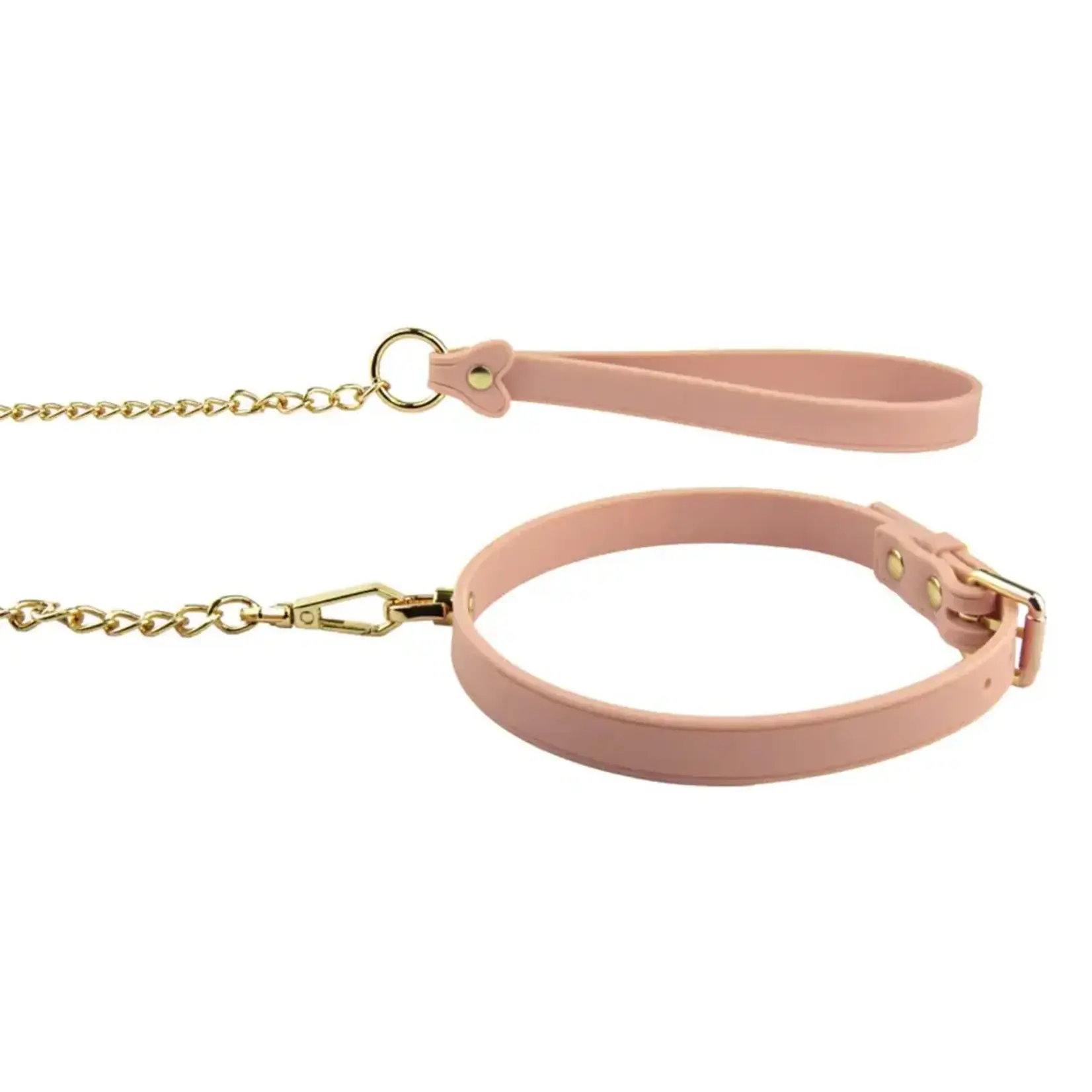 Blush Temptasia Ardor Collar & Leash Pink