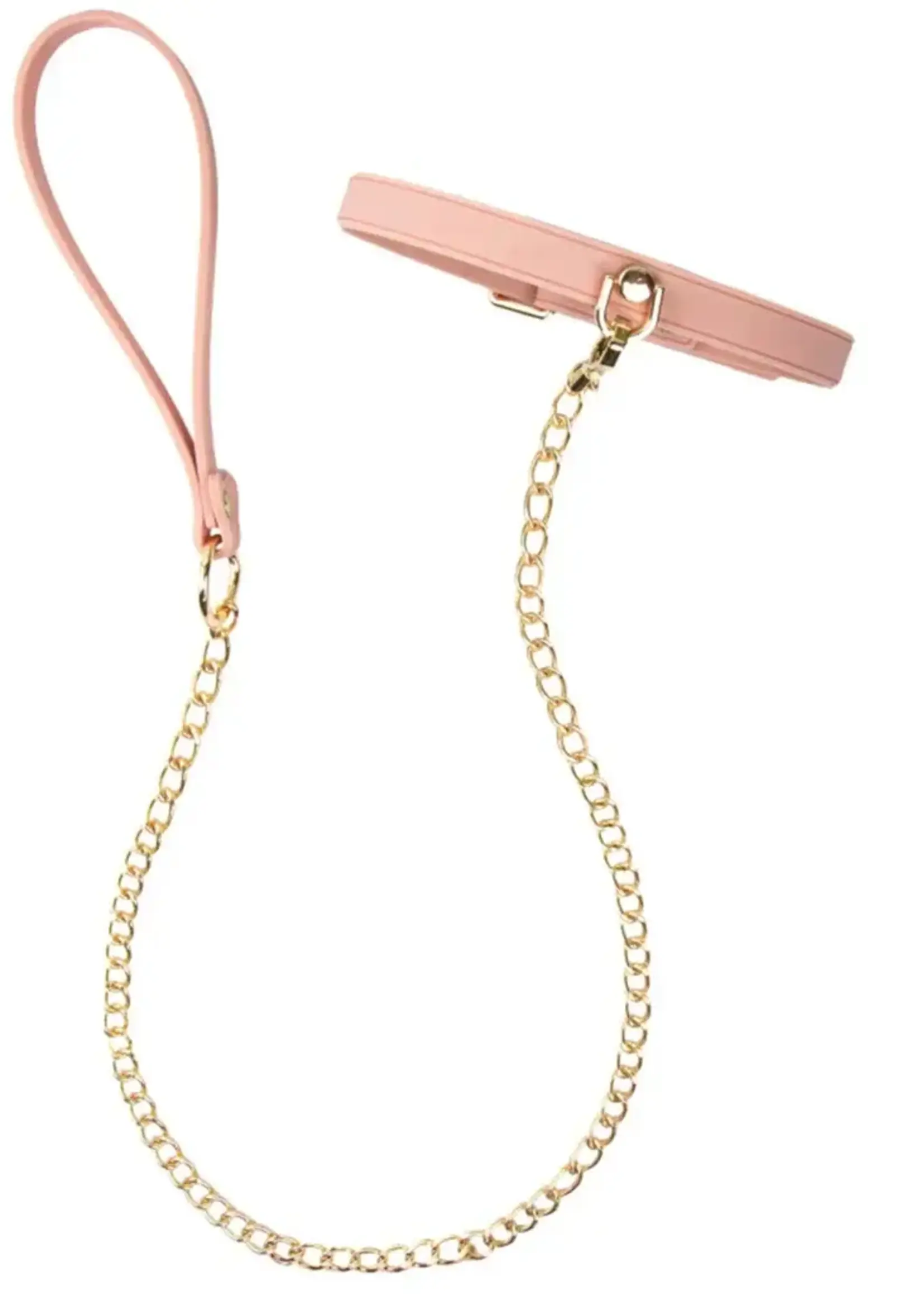 Blush Temptasia Ardor Collar & Leash Pink