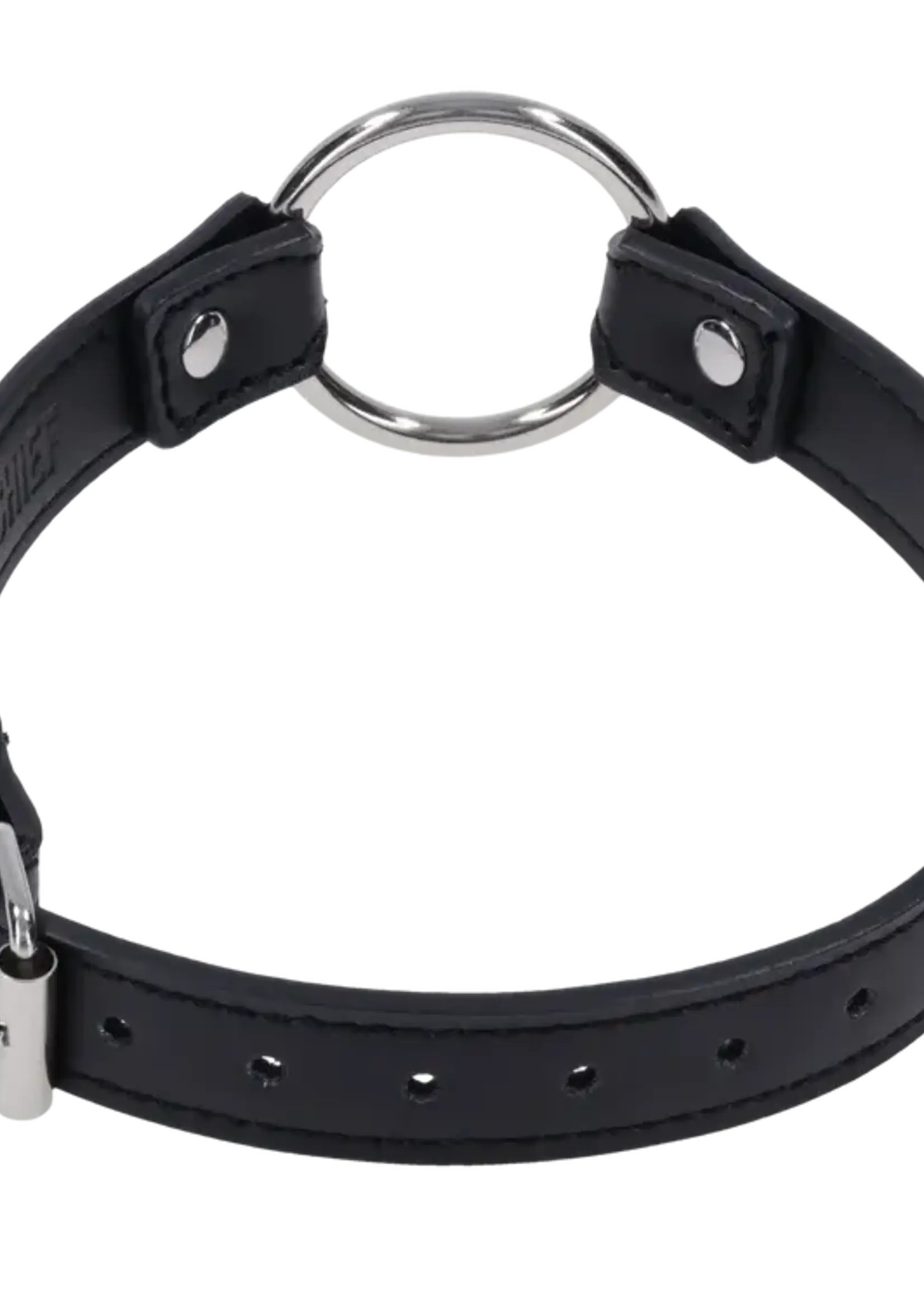 Sportsheets Sex & Mischief Shadow Convertible Cuffs - Black/Silver