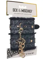 Sportsheets Cougar Fur Handcuffs