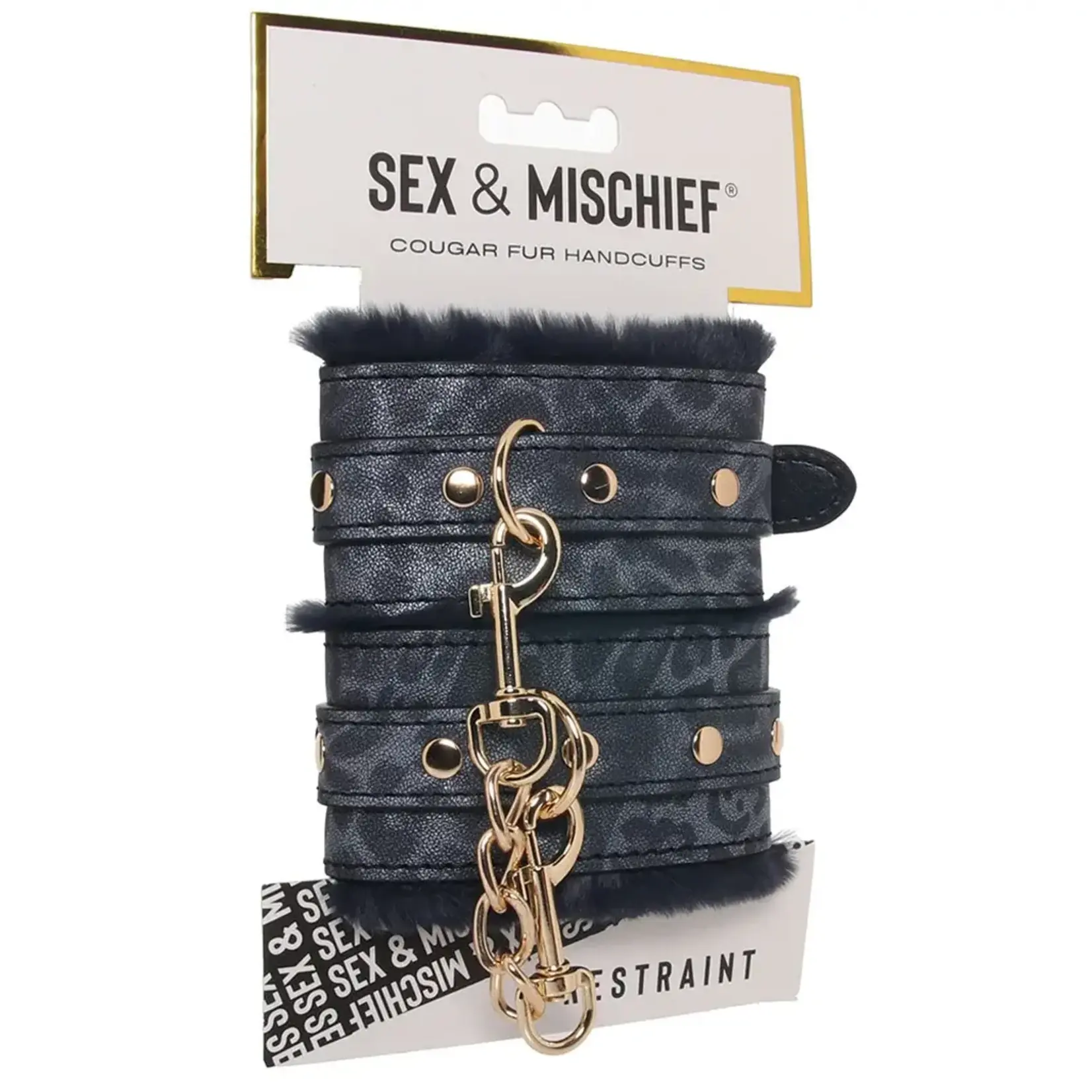 Sportsheets Cougar Fur Handcuffs