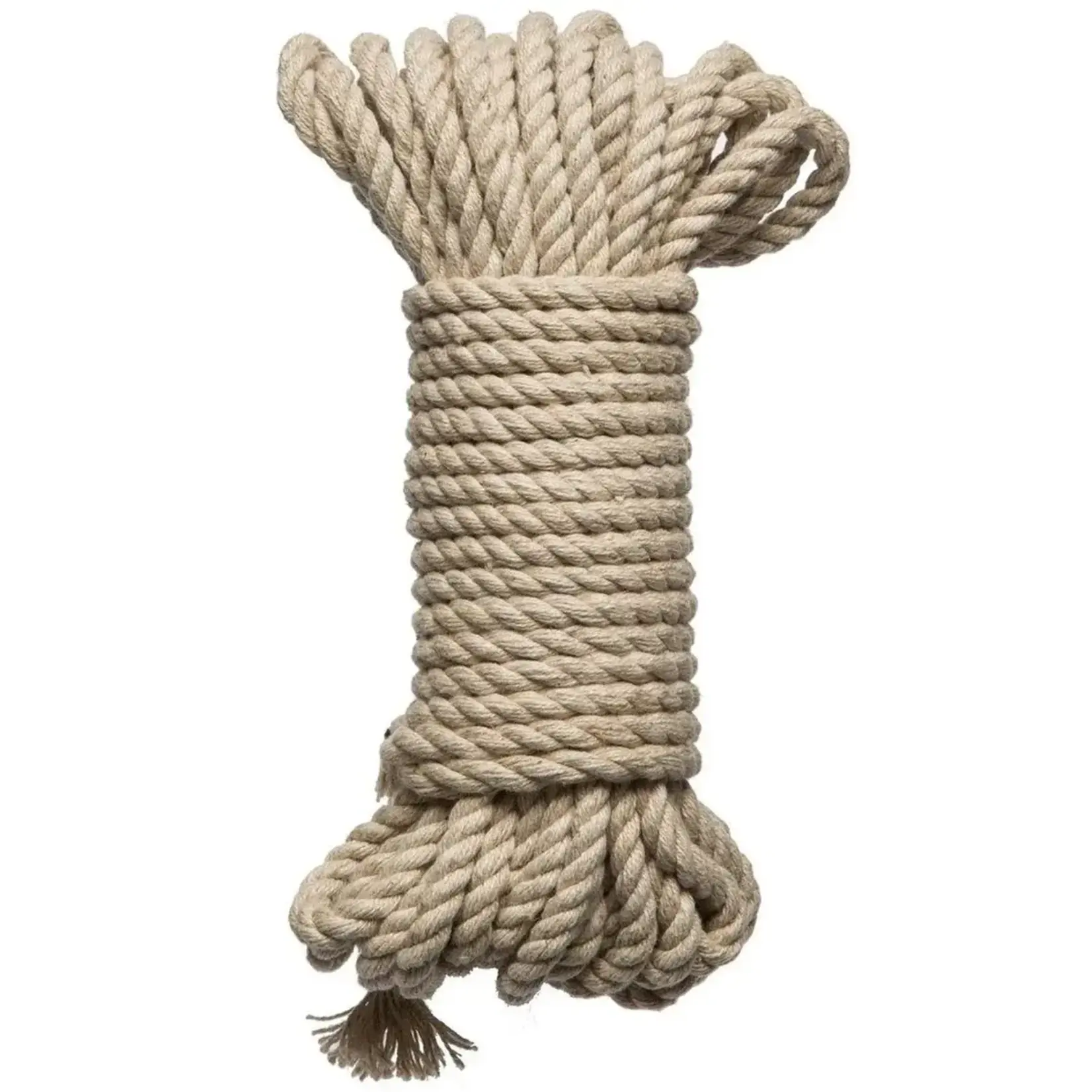 Doc Johnson Merci Bind & Tie 6mm Hemp Bondage Rope 30 Feet Natural