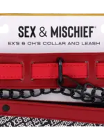 Sportsheets Ex's & Oh's Collar And Leash