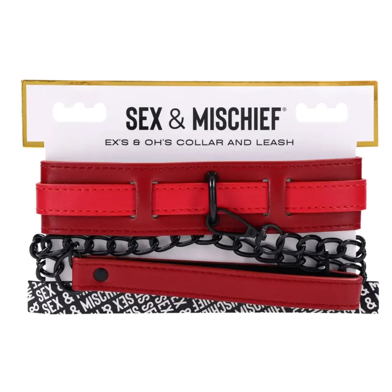 Sportsheets Ex's & Oh's Collar And Leash