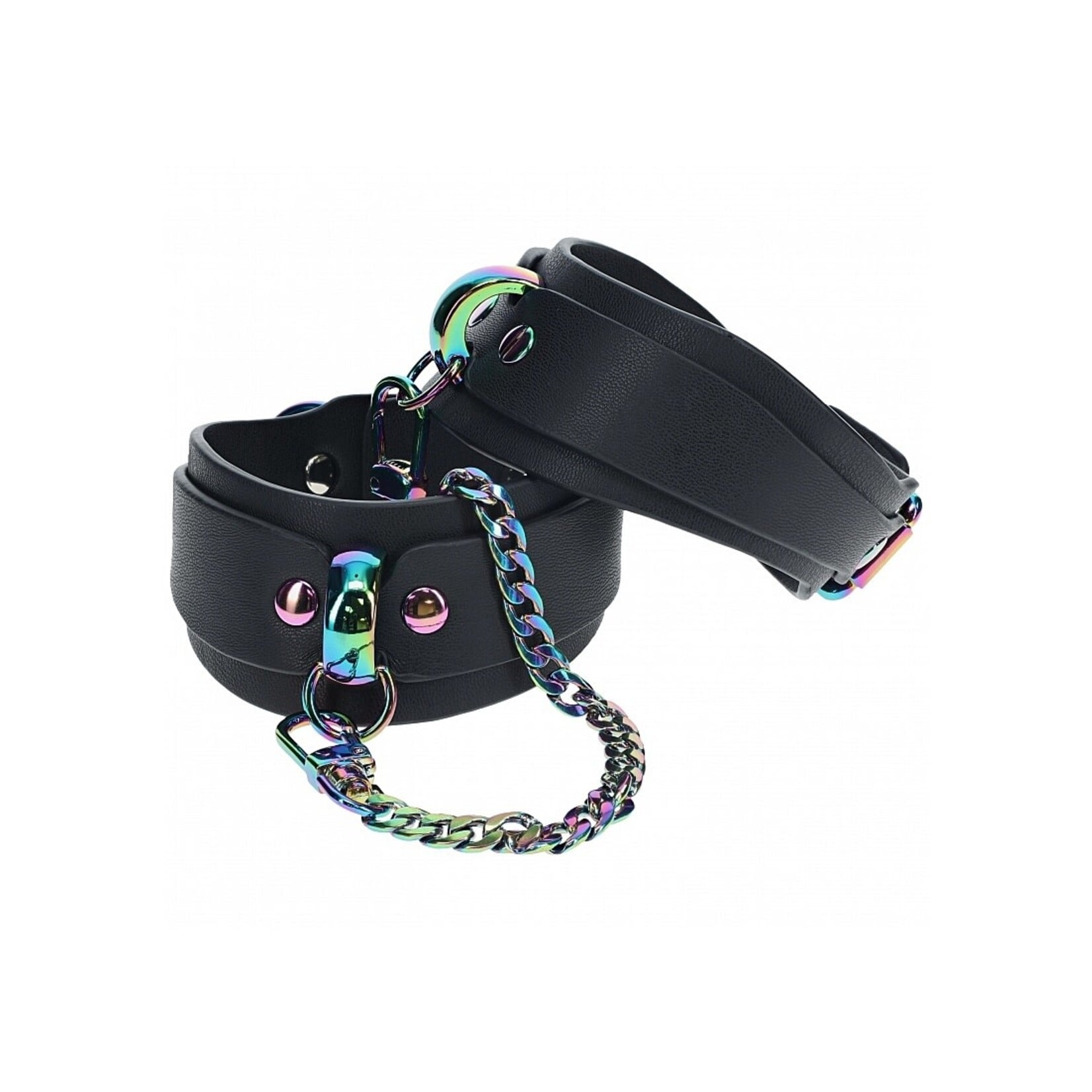 Shots Ouch! Ouch! Venice Collection Leg Cuffs - Black