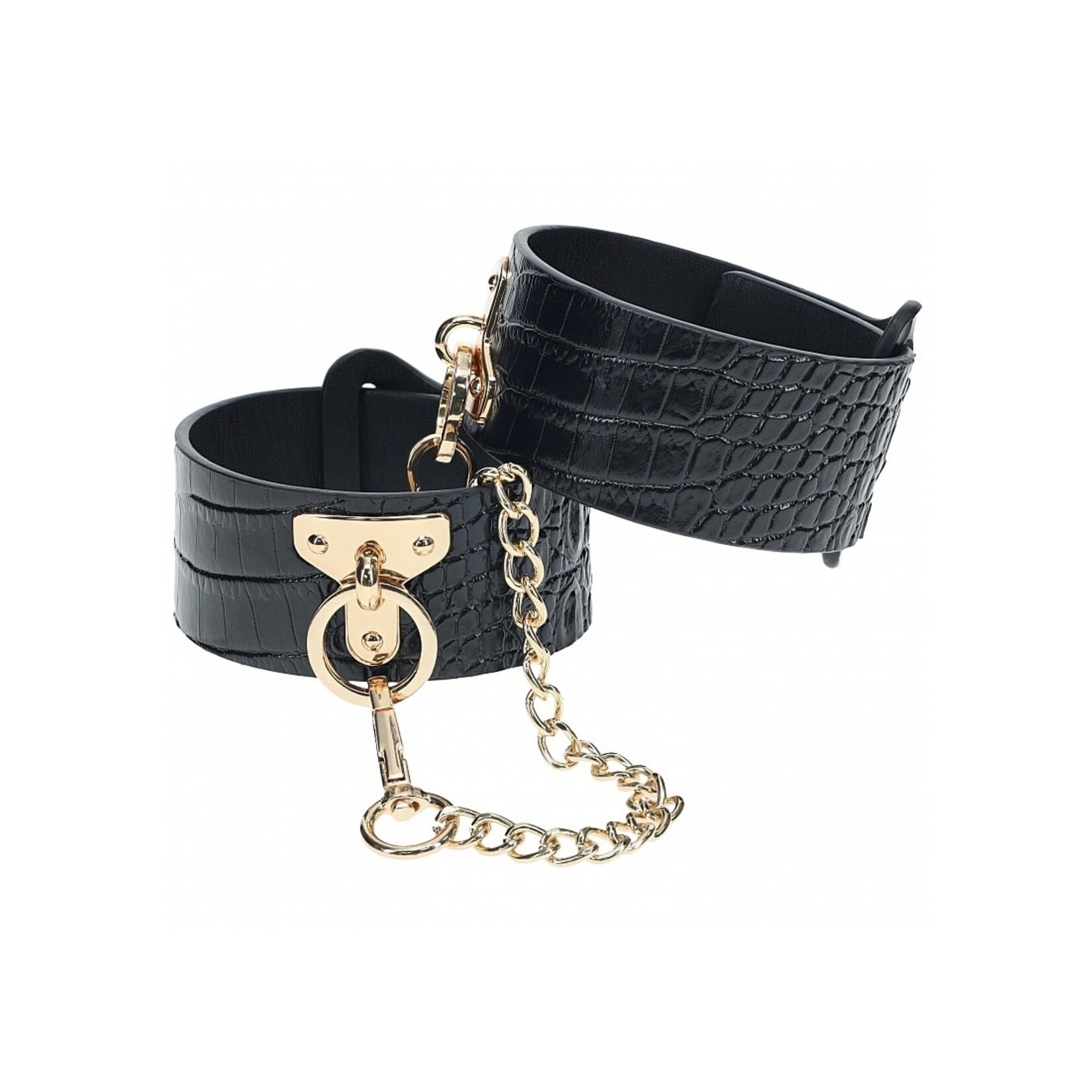 Shots Ouch! Ouch! Rome Collection Leg Cuffs - Black