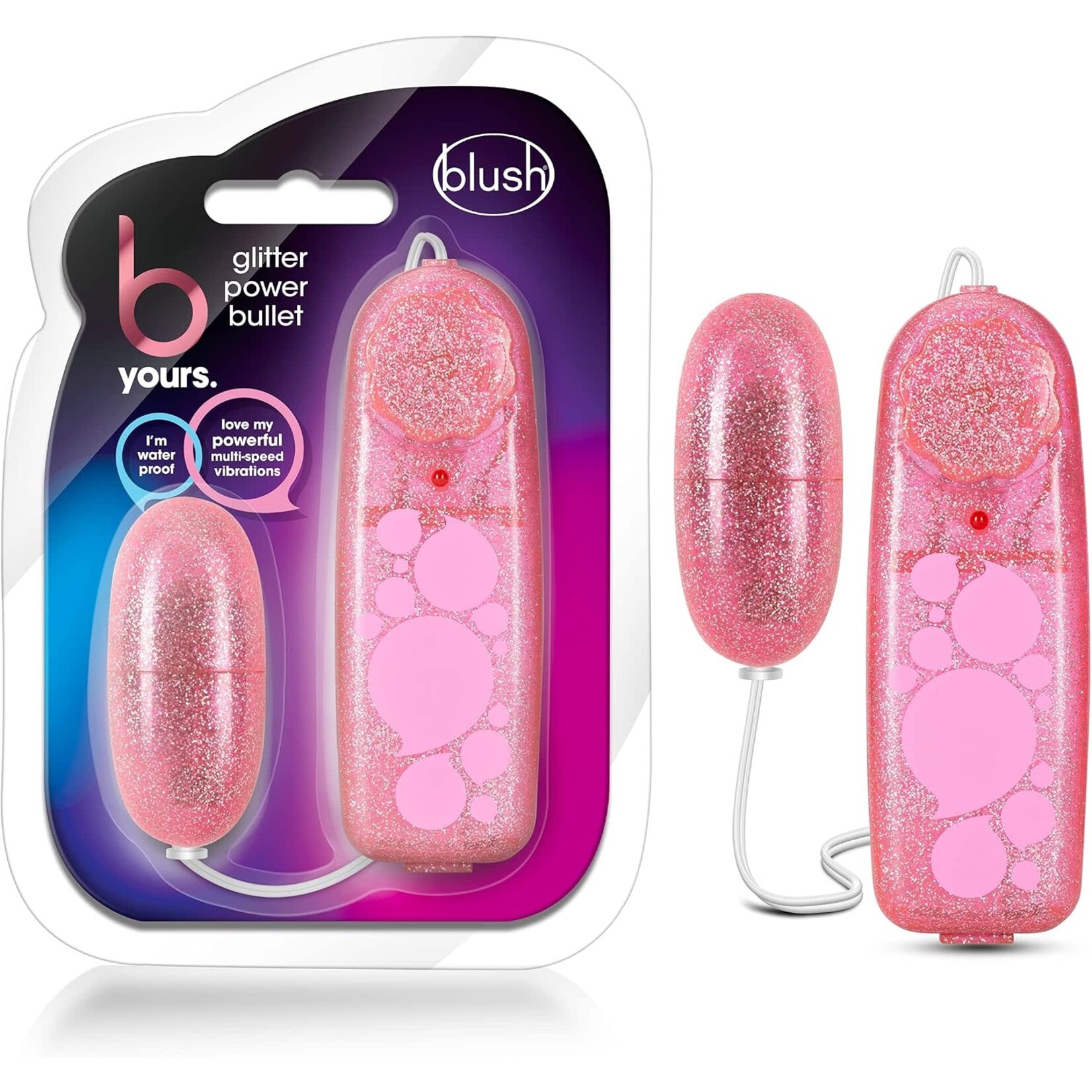 Blush Novelties B Yours - Glitter Power Bullet