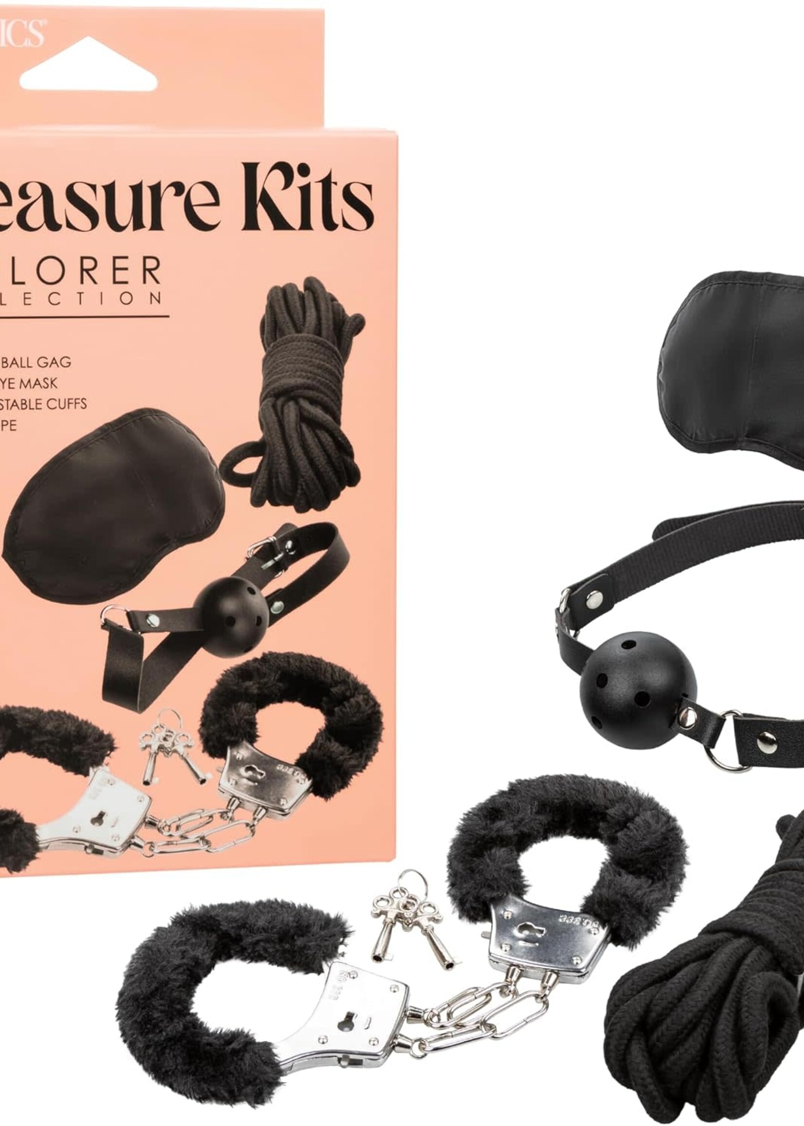 Calexotics Pleasure Kits Explorer Collection - Black