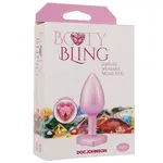 Doc Johnson Booty Bling Heart Diamond Jeweled Wearable Metal Plug