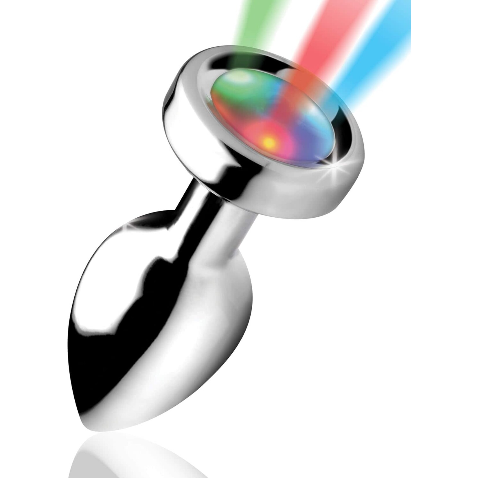 XR Brands Booty Sparks Booty Sparks Light Up Metal Anal Plug