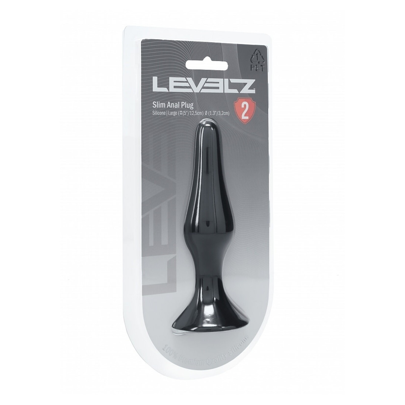 Shots Levelz Levelz Slim Silicone Anal Plug