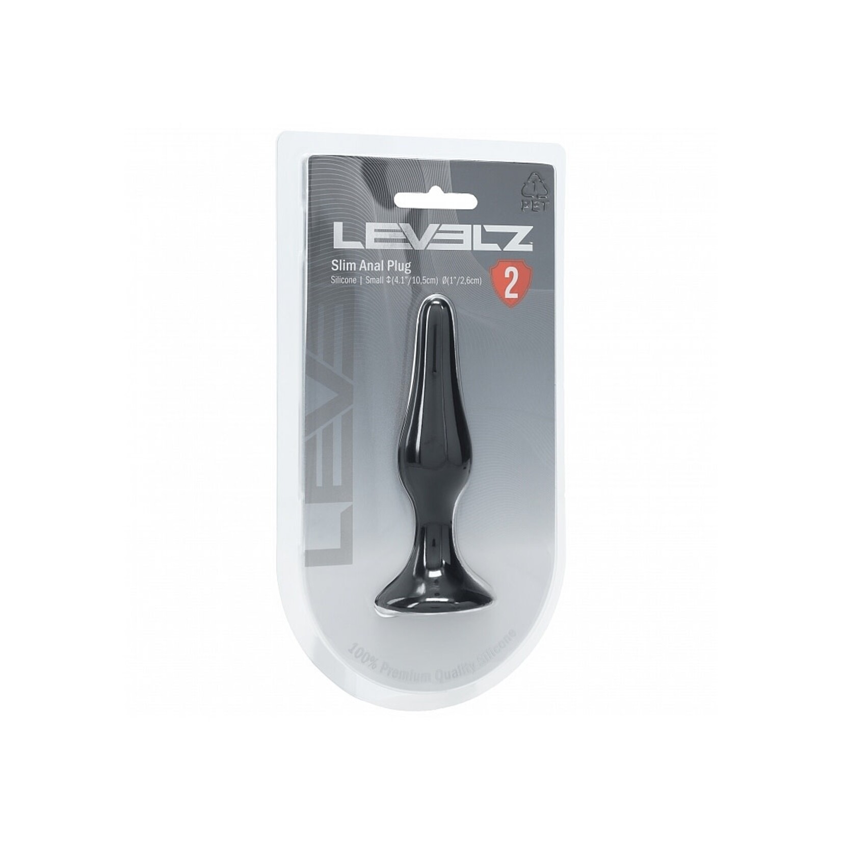 Shots Levelz Levelz Slim Silicone Anal Plug