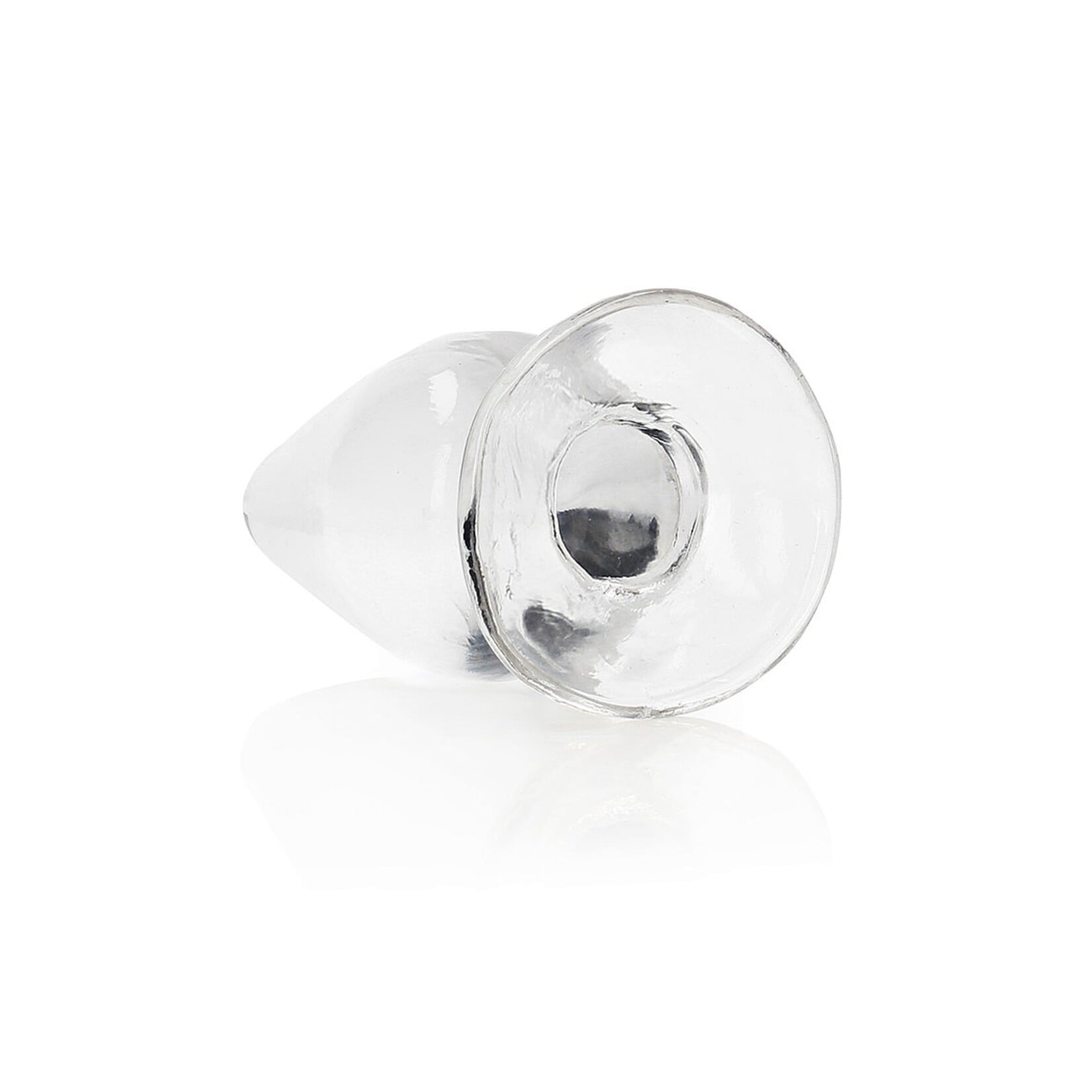 Shots RealRock Realrock Crystal Clear Anal Plug 3.5"
