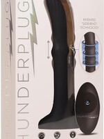 XR Brands Thunder Plugs Sliding Shaft Silicone Anal Vibrating Plug