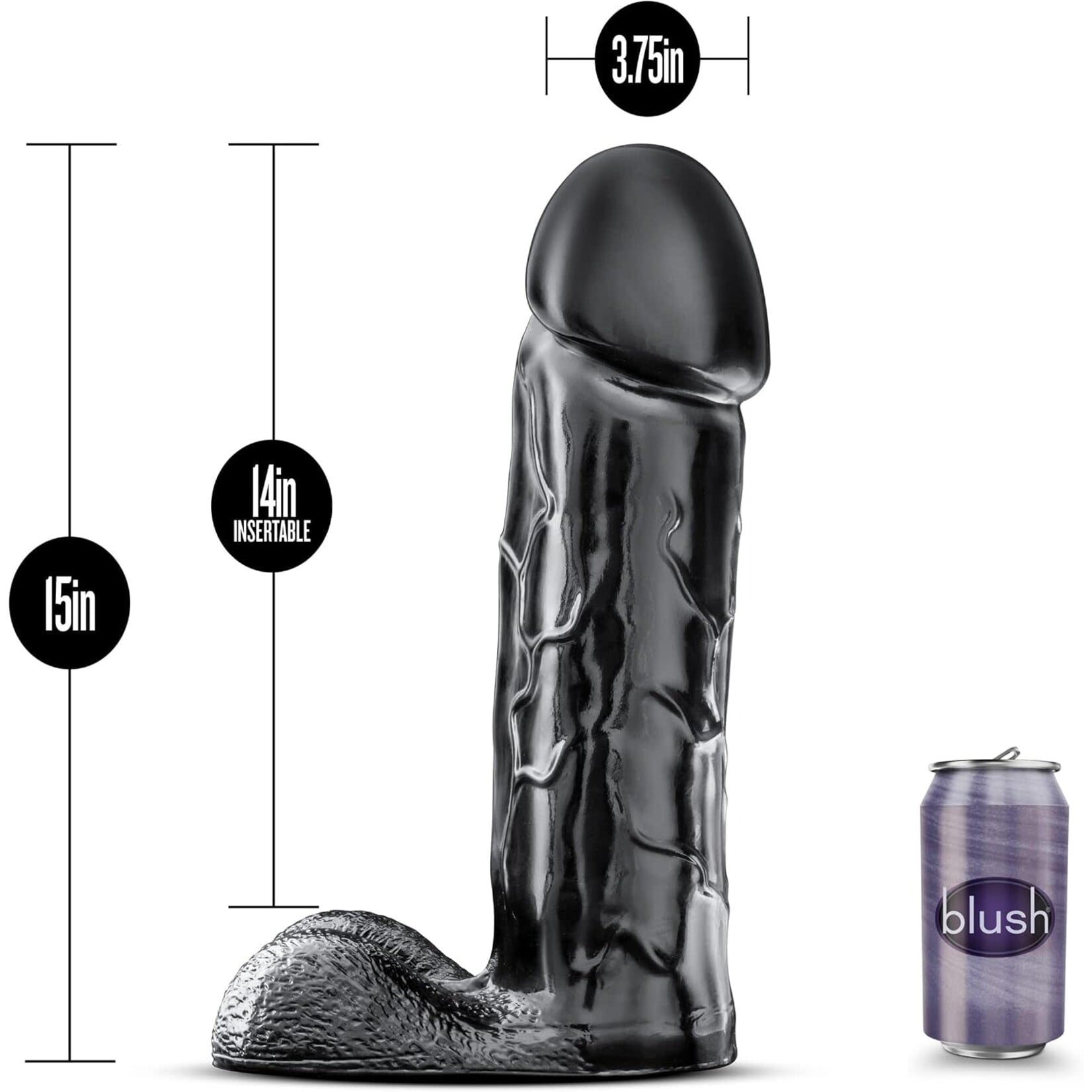 Blush Novelties Jet Brutalizer Black