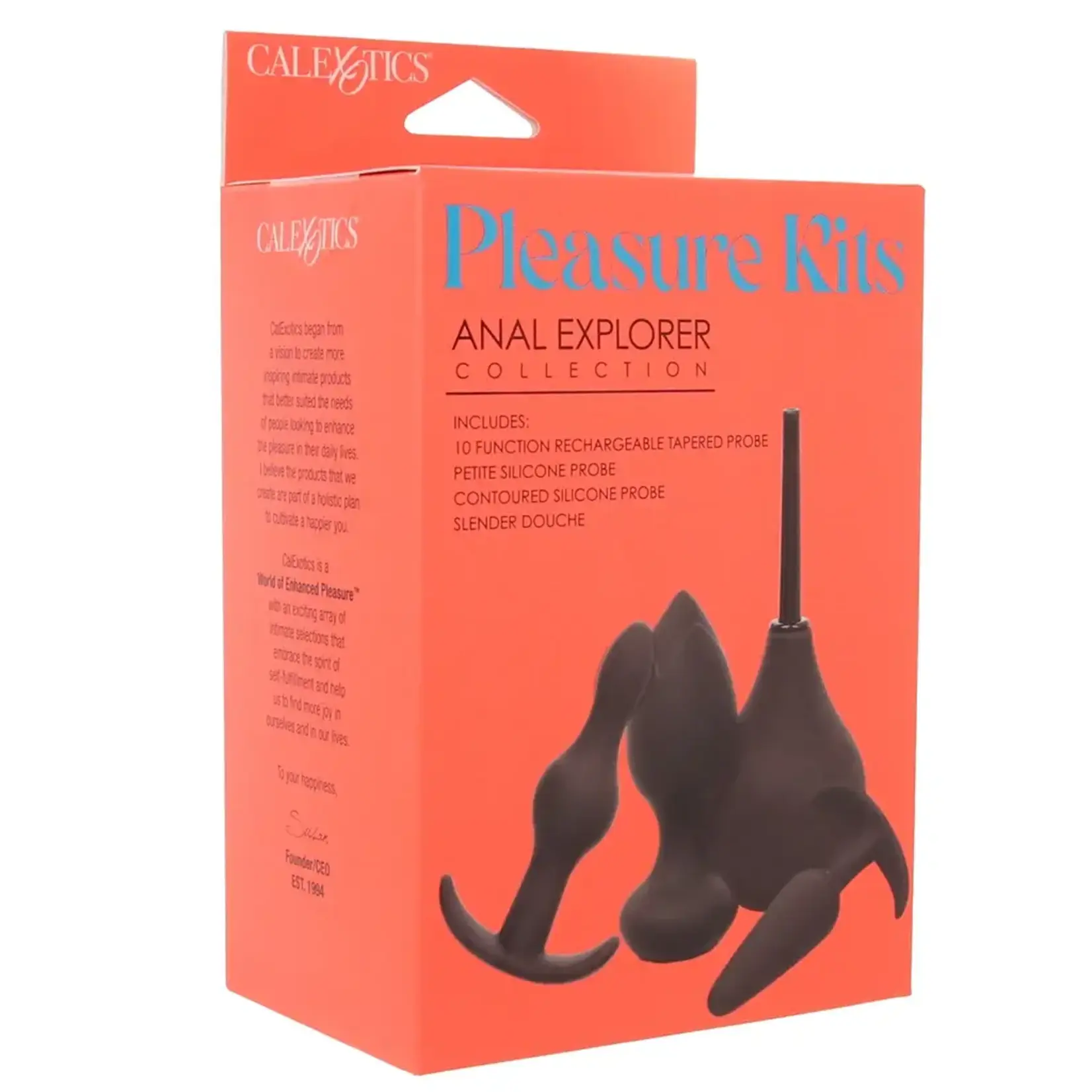 Calexotics Pleasure Kits Anal Explorer Collection - Black