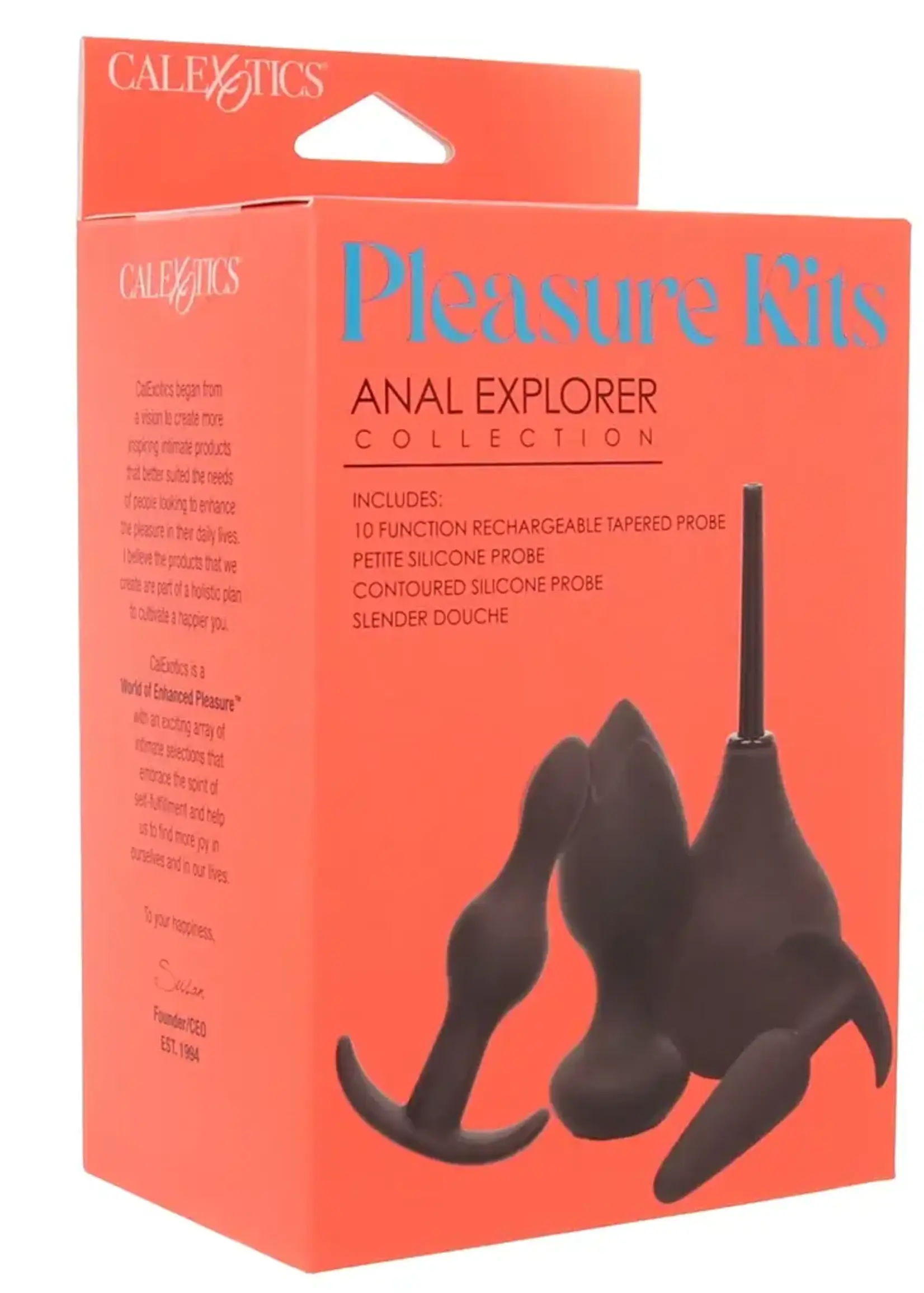 Calexotics Pleasure Kits Anal Explorer Collection - Black