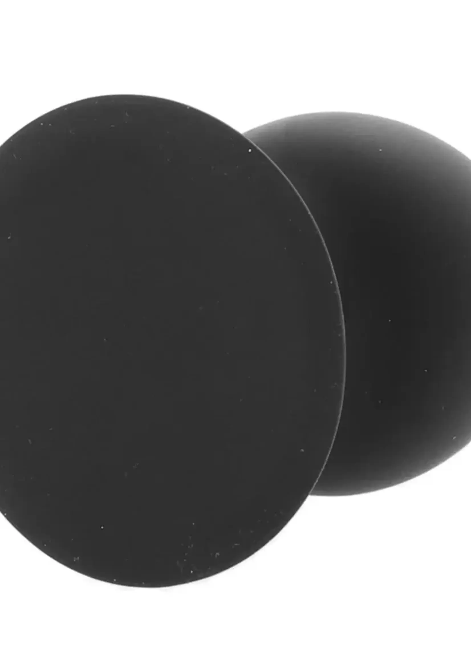 Blush Novelties Anal Adventures Platinum Silicone Anal Stout Plug Kit Black