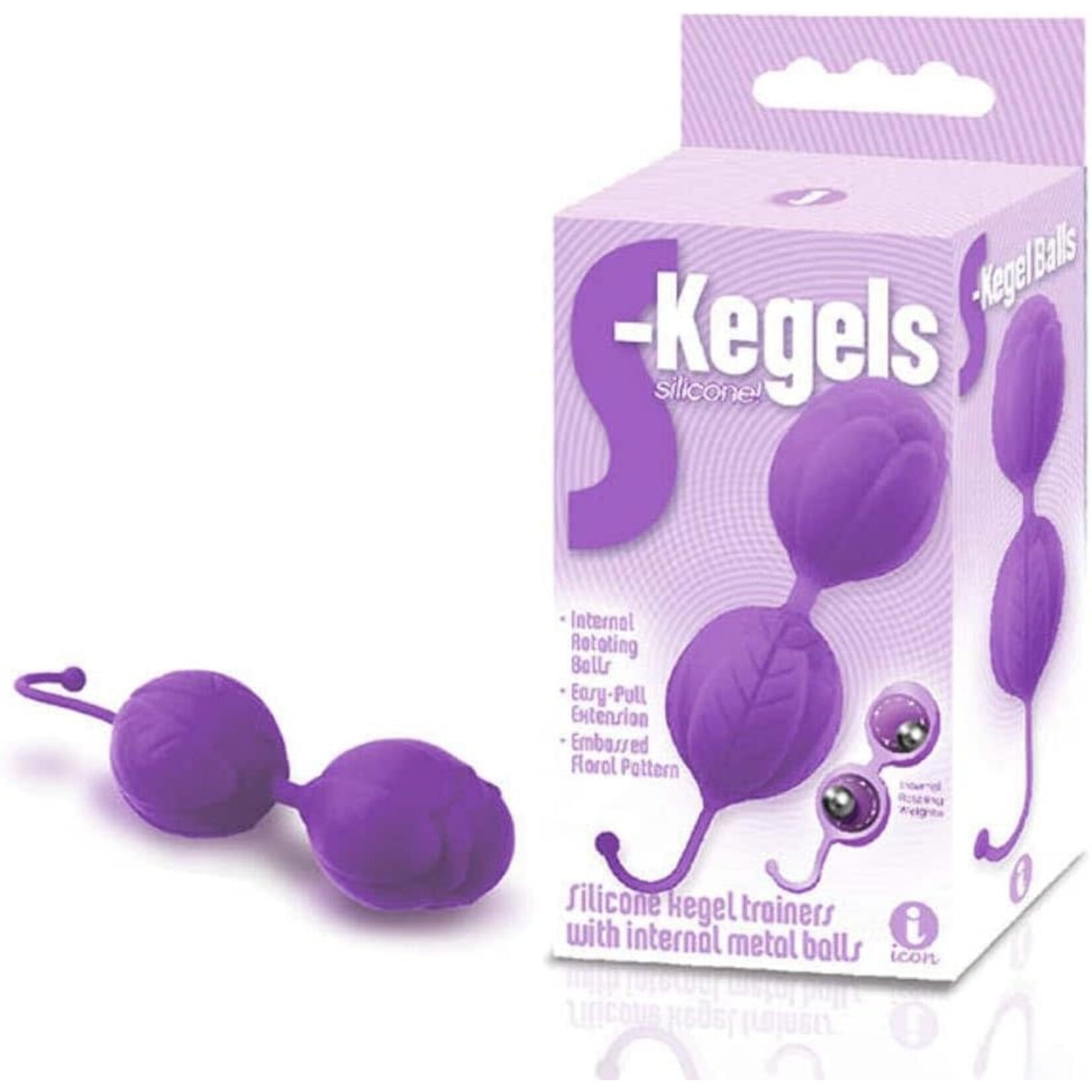 Icon Brands The 9's - S-Kegels Silicone Kegel Balls