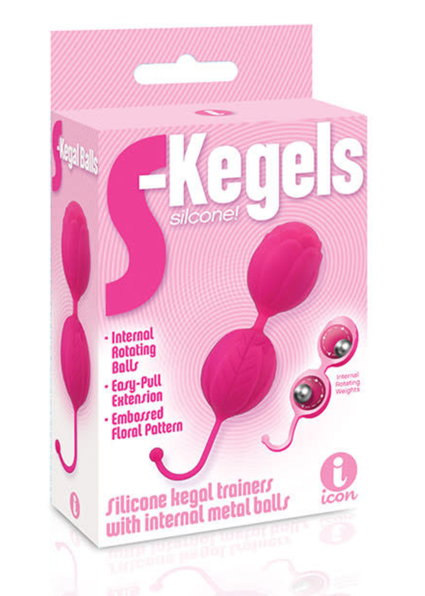 Icon Brands The 9's - S-Kegels Silicone Kegel Balls