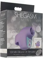 XR Brands Shegasm Shegasm Mini 12X Mini Silicone Clit Stimulator