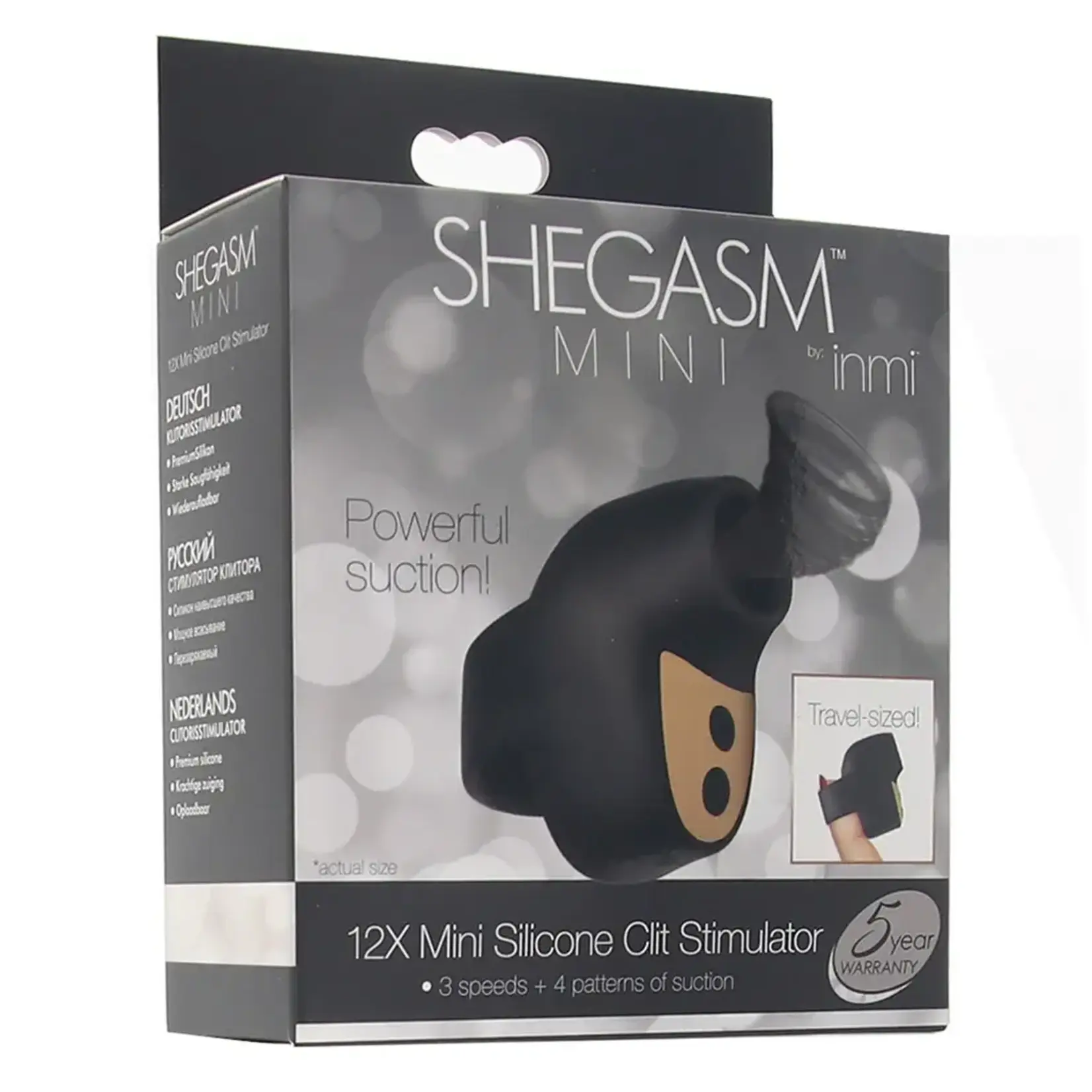 XR Brands Shegasm Shegasm Mini 12X Mini Silicone Clit Stimulator