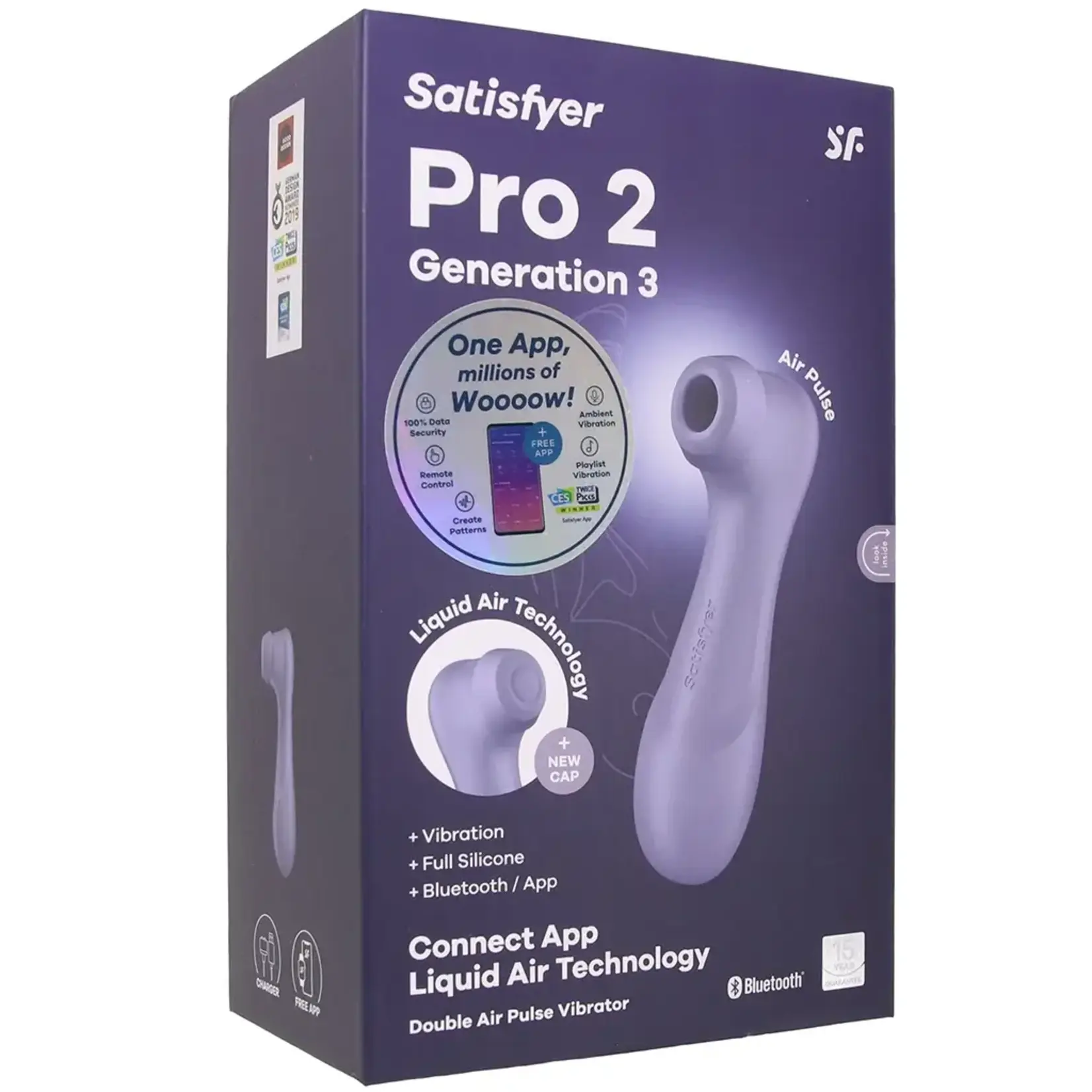 Satisfyer Satsifyer Pro 2 Generation 3 With App Lilac