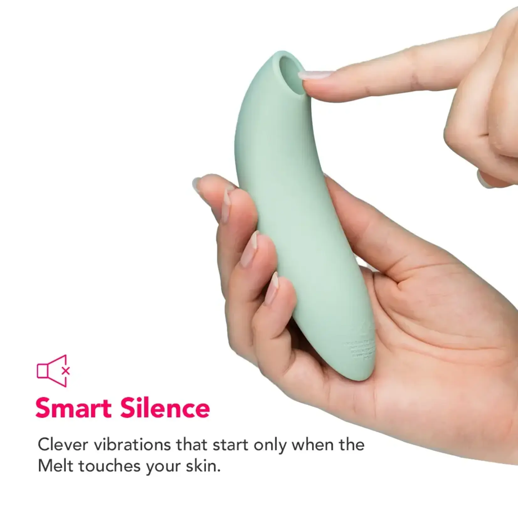 We-Vibe We-Vibe Melt 2 Rechargeable Silicone Couples Vibrator - Sage