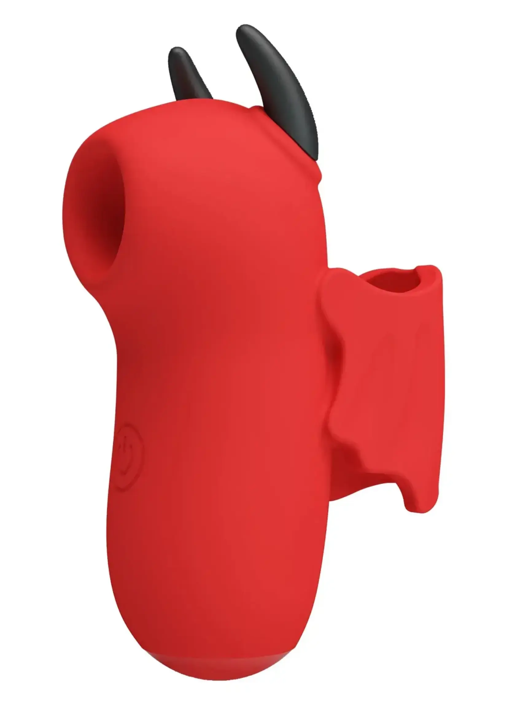 Pretty Love Magic Devil Finger Vibrator - Red