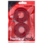 HunkyJunk Hunkyjunk Stiffy Bulge Silicone Cock Rings (2 pack)