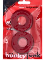 HunkyJunk Hunkyjunk Stiffy Bulge Silicone Cock Rings (2 pack)