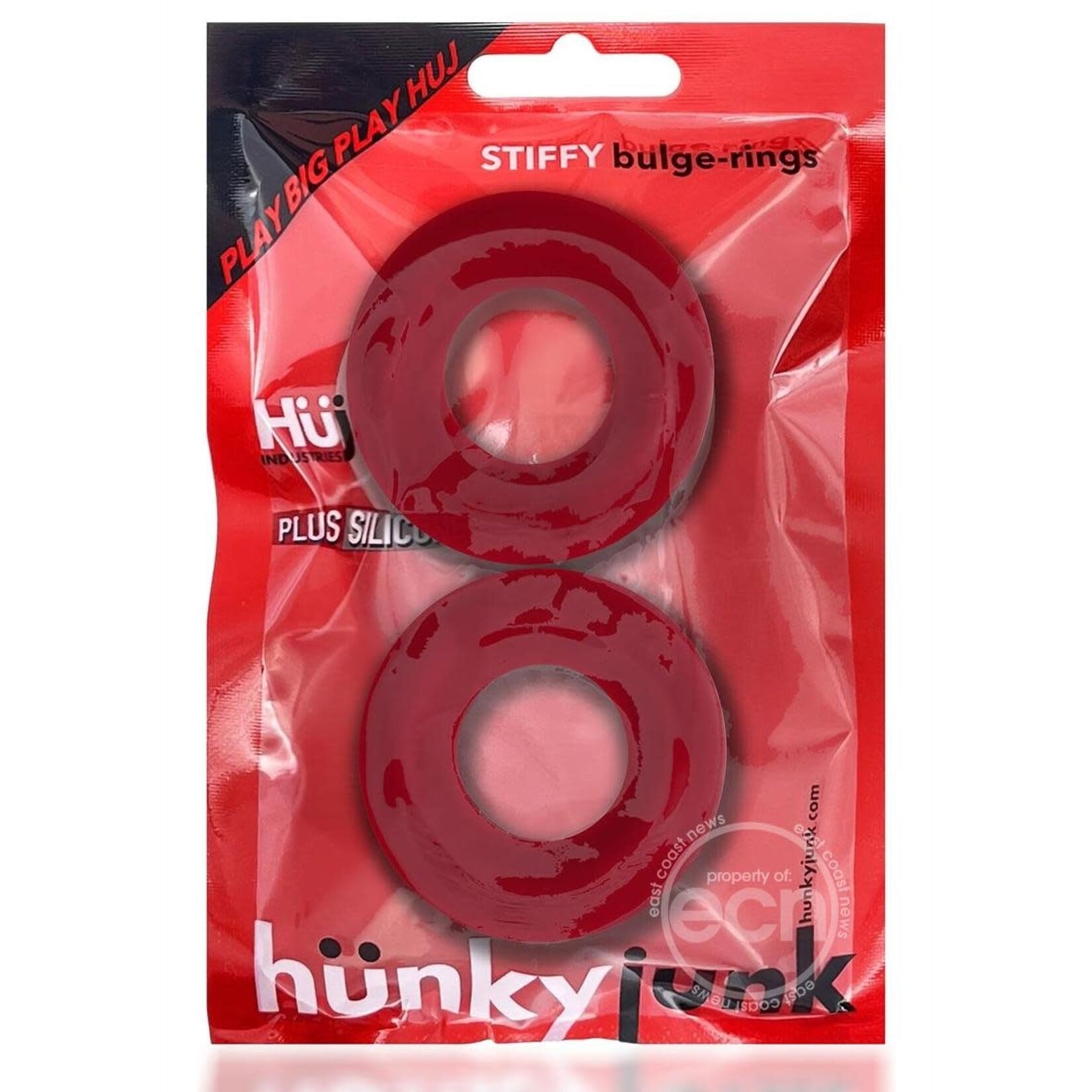 HunkyJunk Hunkyjunk Stiffy Bulge Silicone Cock Rings (2 pack)