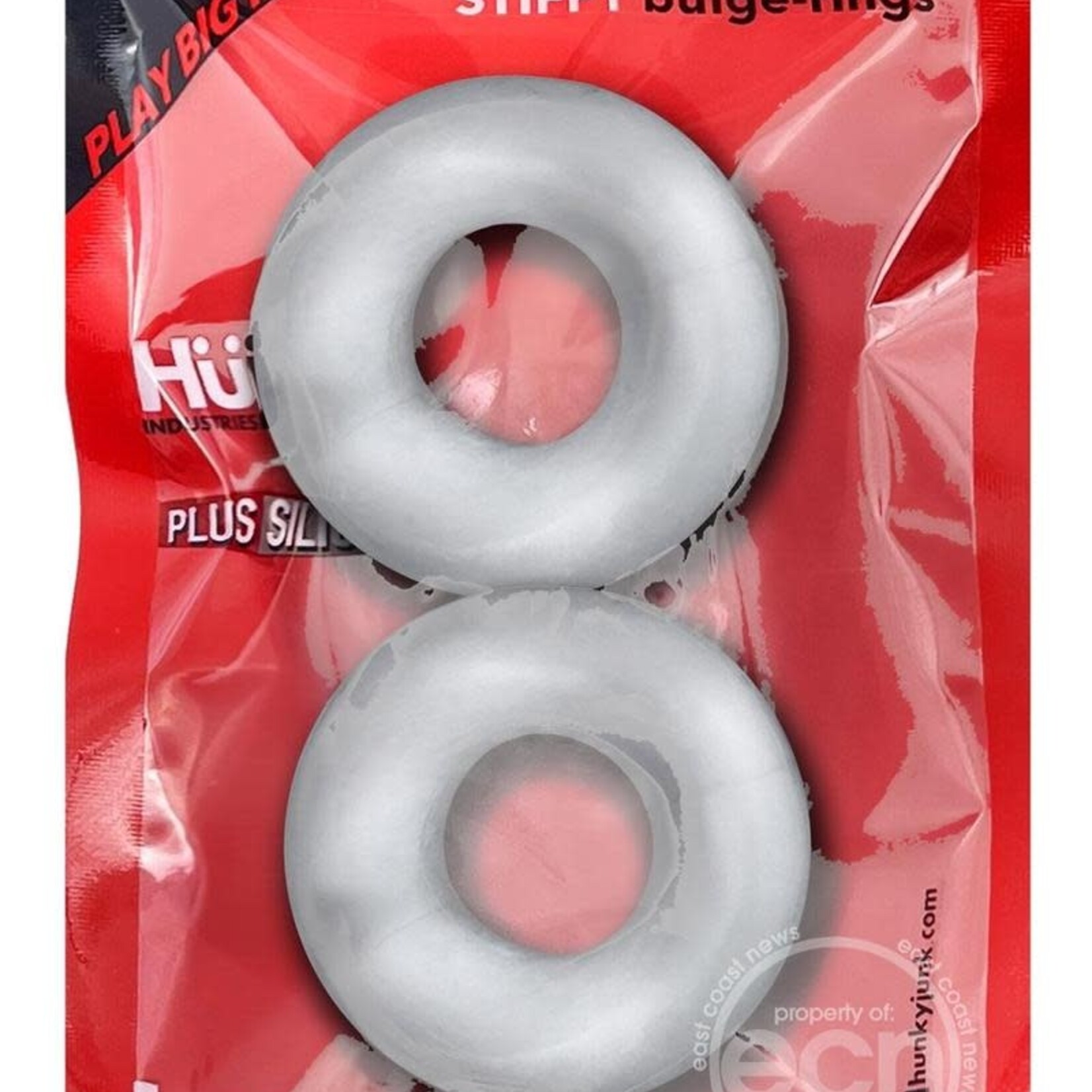 HunkyJunk Hunkyjunk Stiffy Bulge Silicone Cock Rings (2 pack)