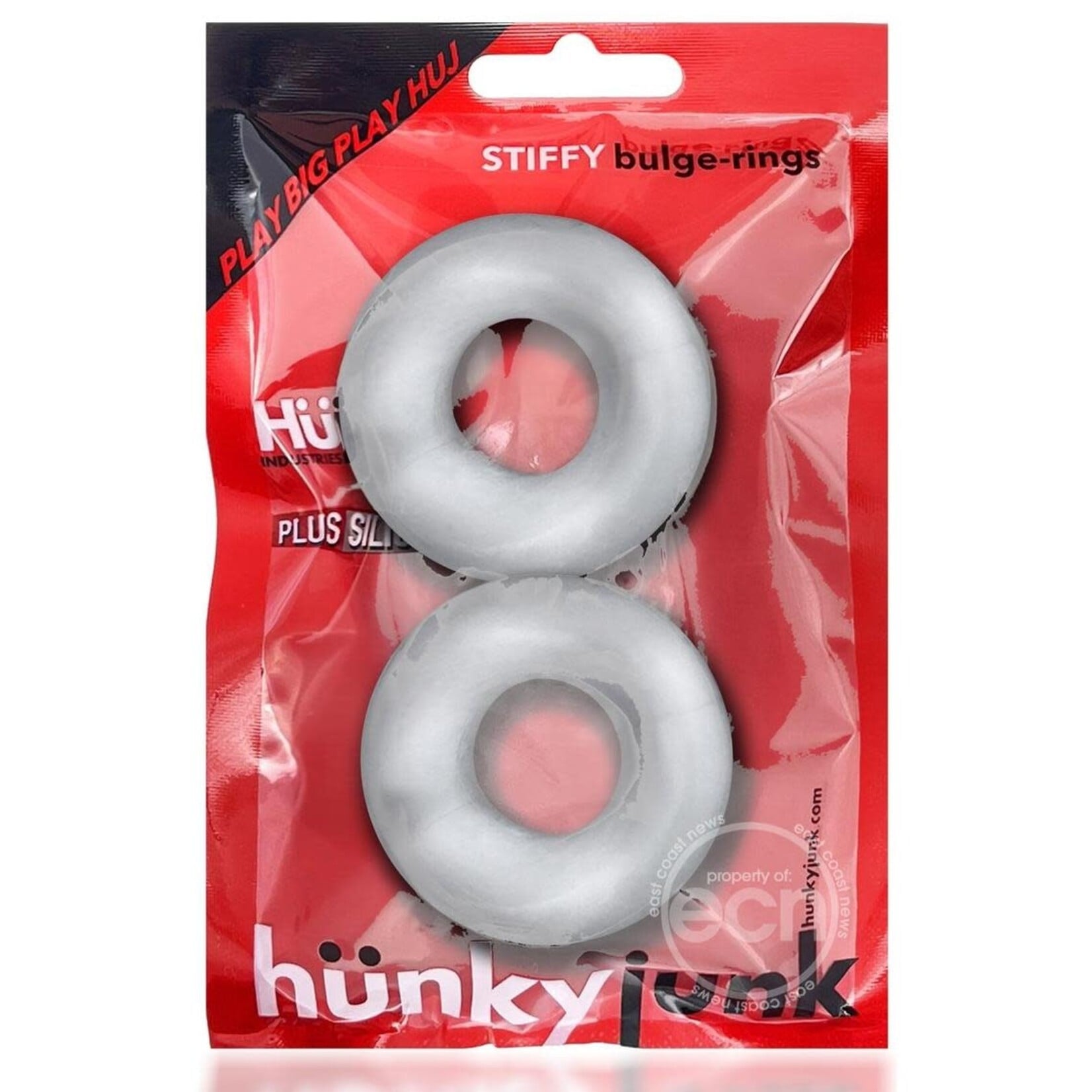HunkyJunk Hunkyjunk Stiffy Bulge Silicone Cock Rings (2 pack)
