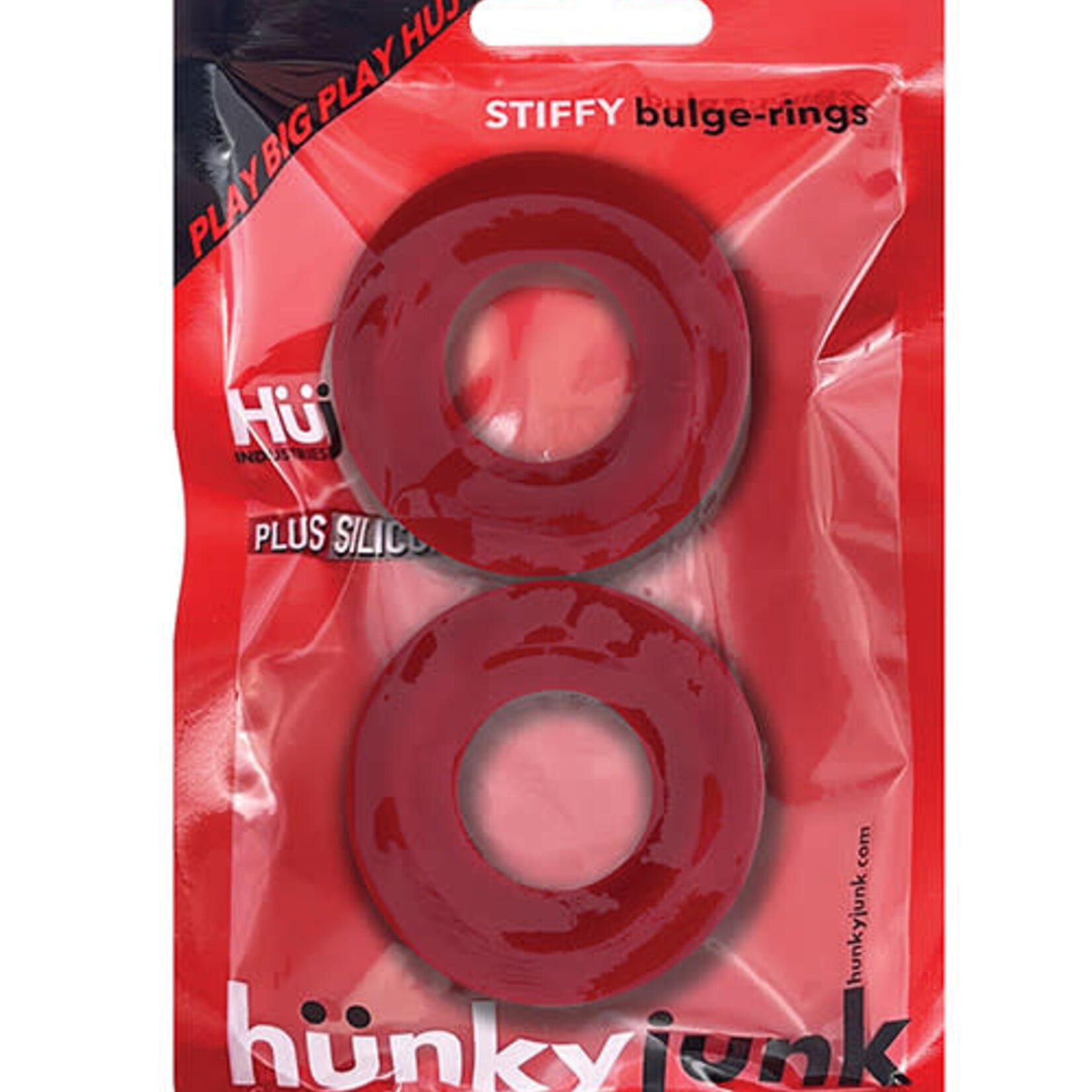 HunkyJunk Hunkyjunk Stiffy Bulge Silicone Cock Rings (2 pack)