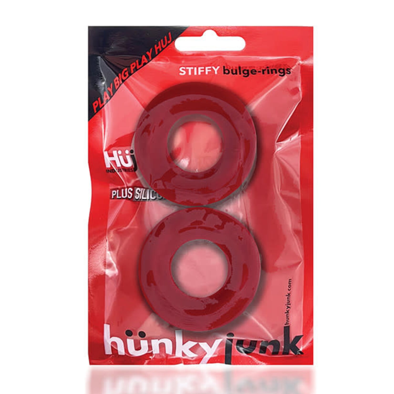 HunkyJunk Hunkyjunk Stiffy Bulge Silicone Cock Rings (2 pack)