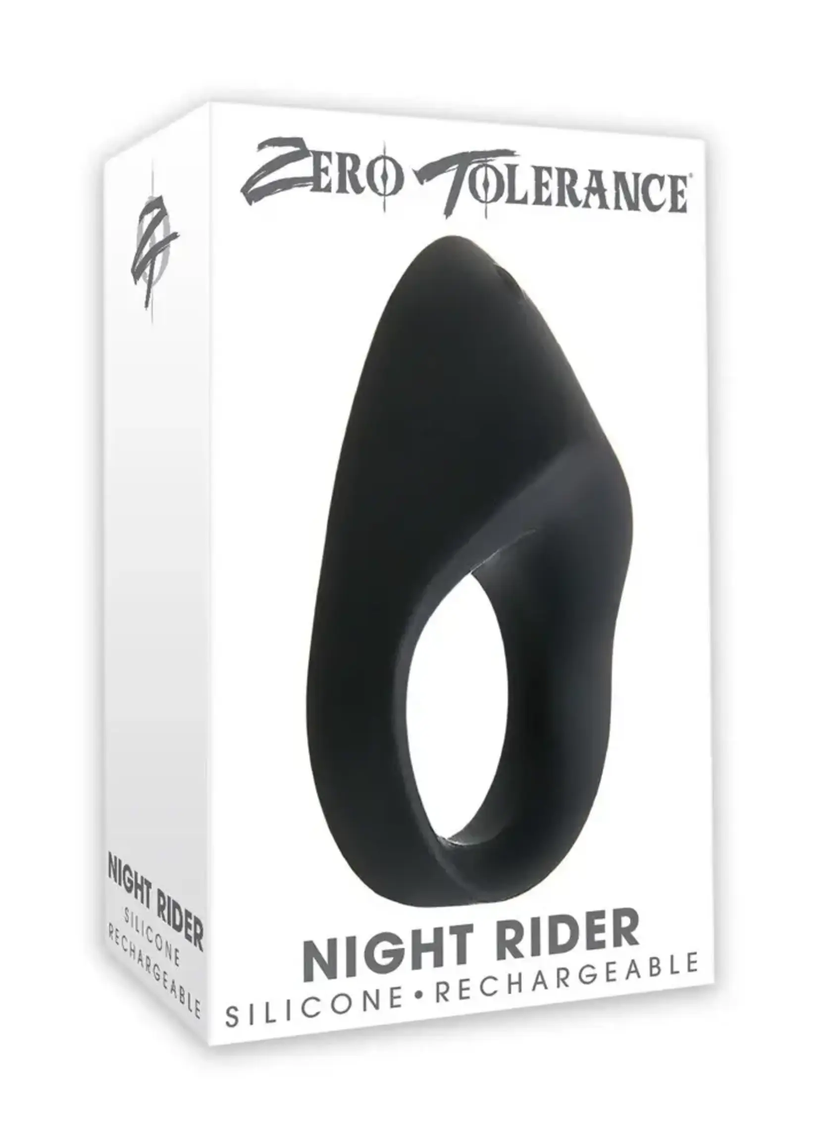 Evolved Novelties Night Rider Cock Ring Black