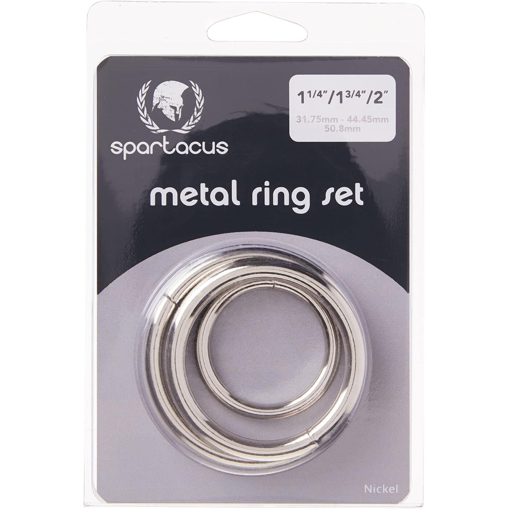 Spartacus Metal C-Ring Set 1.25 1.5 2''