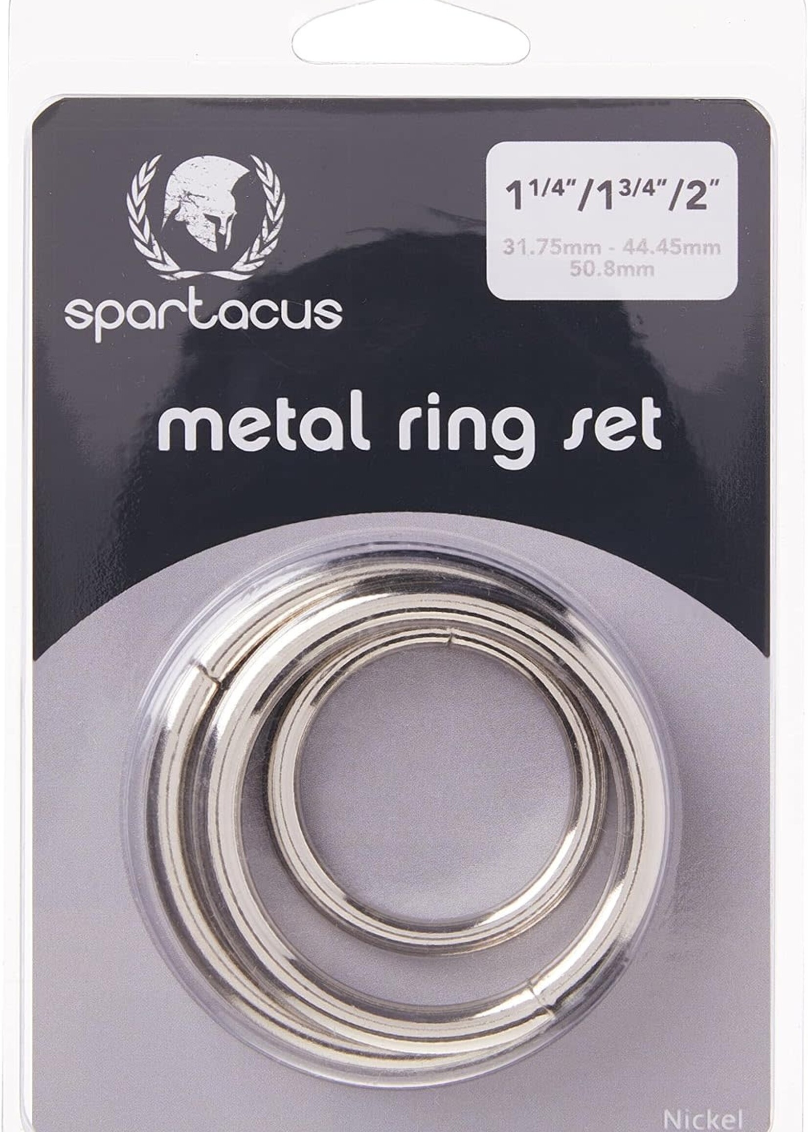 Spartacus Metal C-Ring Set 1.25 1.5 2''