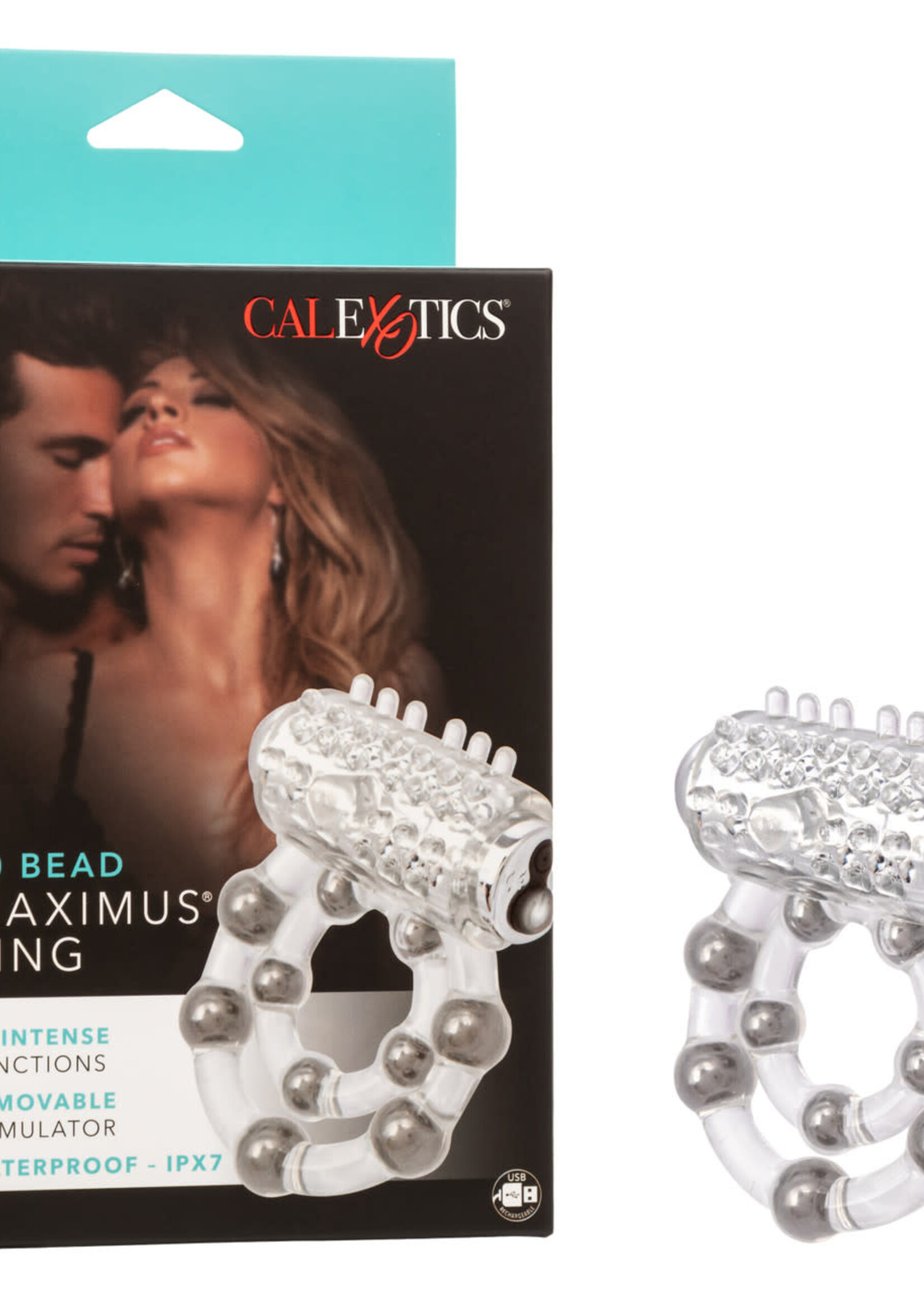 Calexotics Maximus Enhancement Ring 10 Stoker Beads Rechargeable